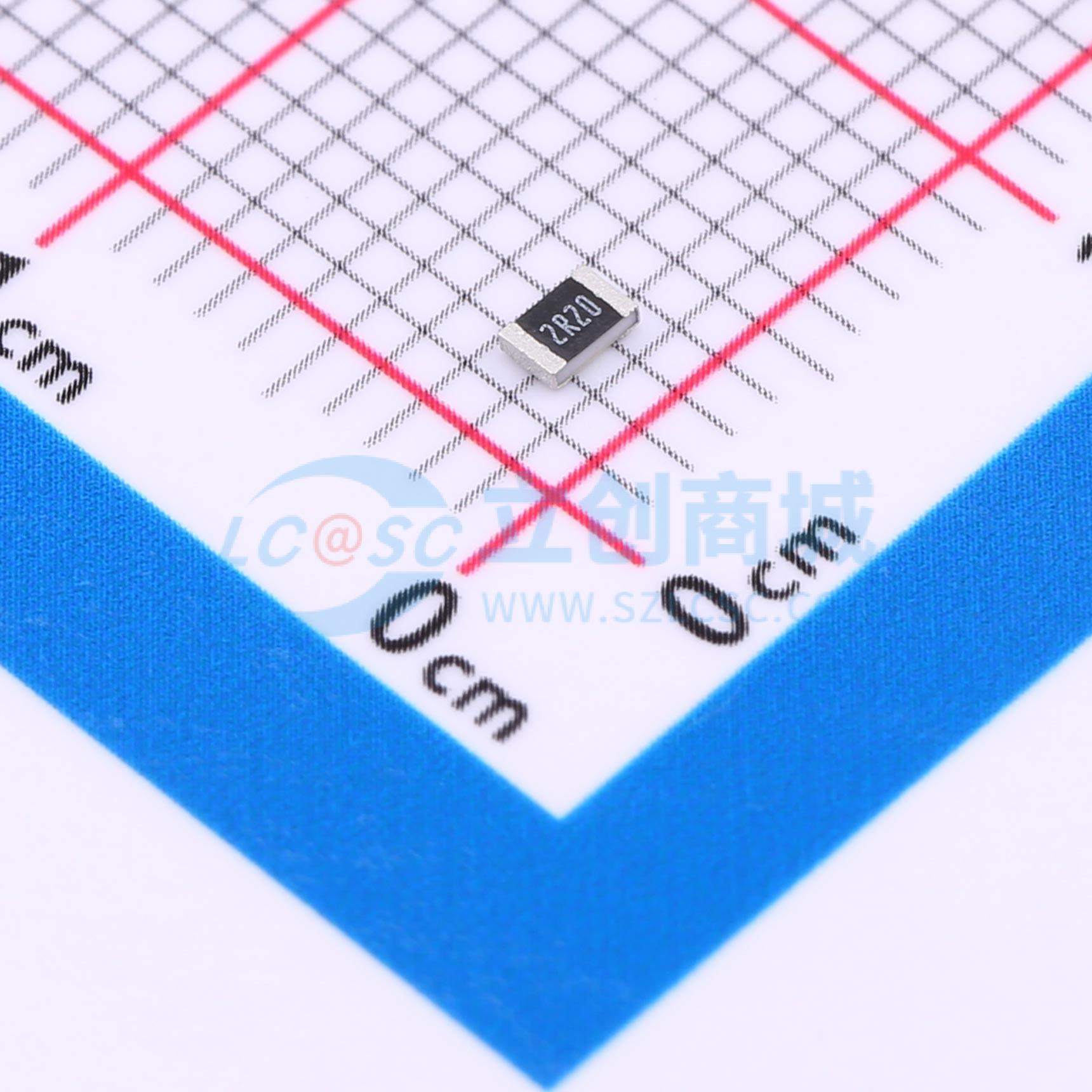 点击查看大图 CRCW08052R20FKEAHP实物图