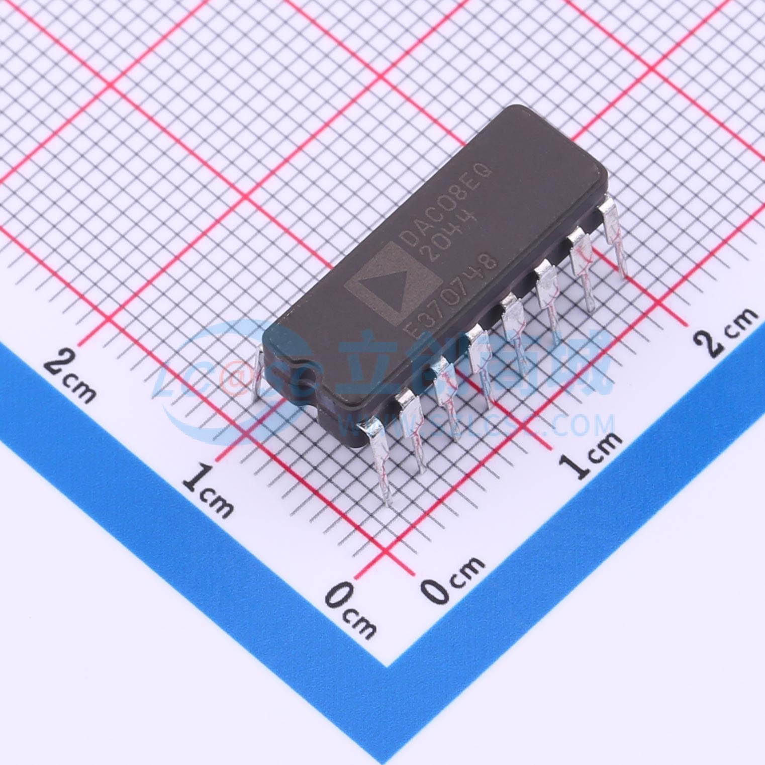点击查看大图 DAC08EQ实物图