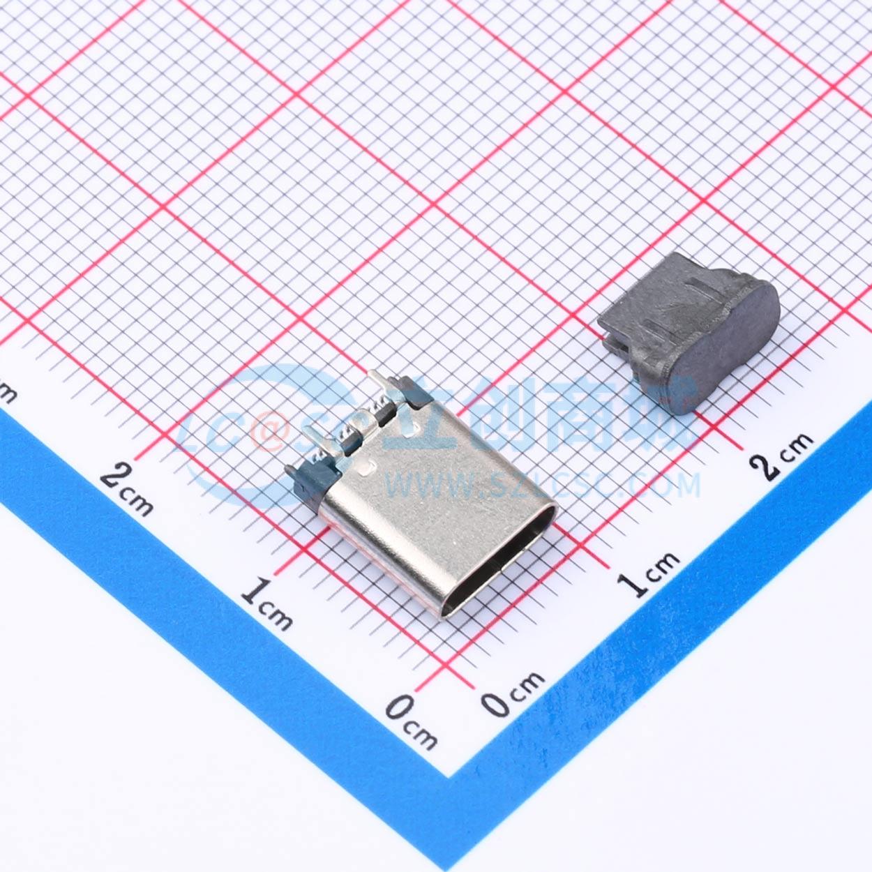 点击查看大图 HC-TYPE-C-24P-VS10.45-5A-01实物图