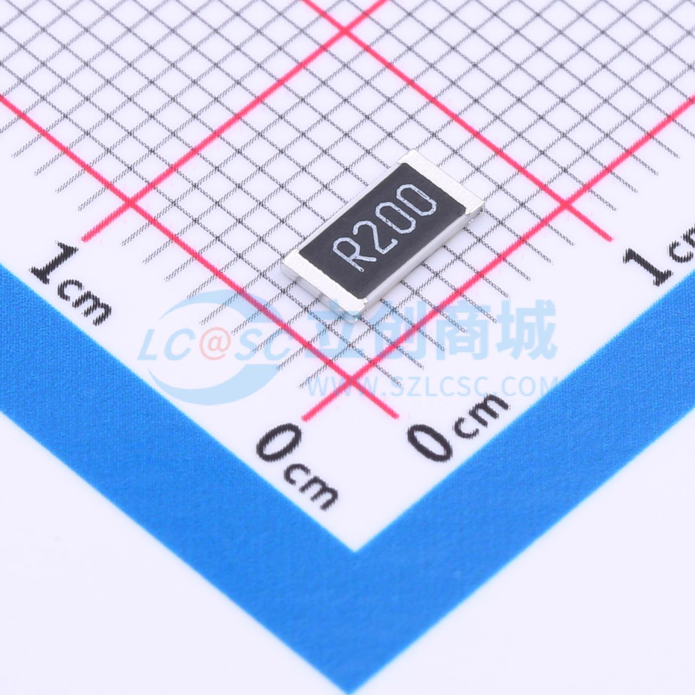 点击查看大图 RCWE2512R200FKEA实物图