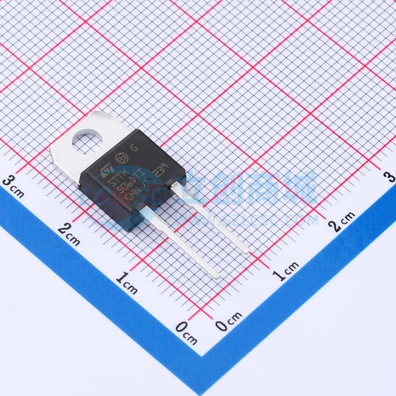 点击查看大图 STTH506DTI实物图