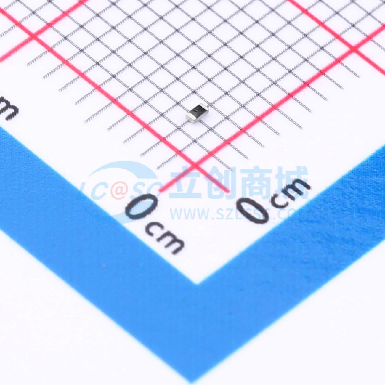 点击查看大图 CRCW04029K76FKED实物图