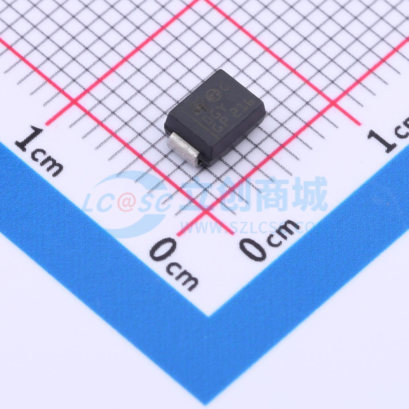 点击查看大图 SM6T7V5AY实物图