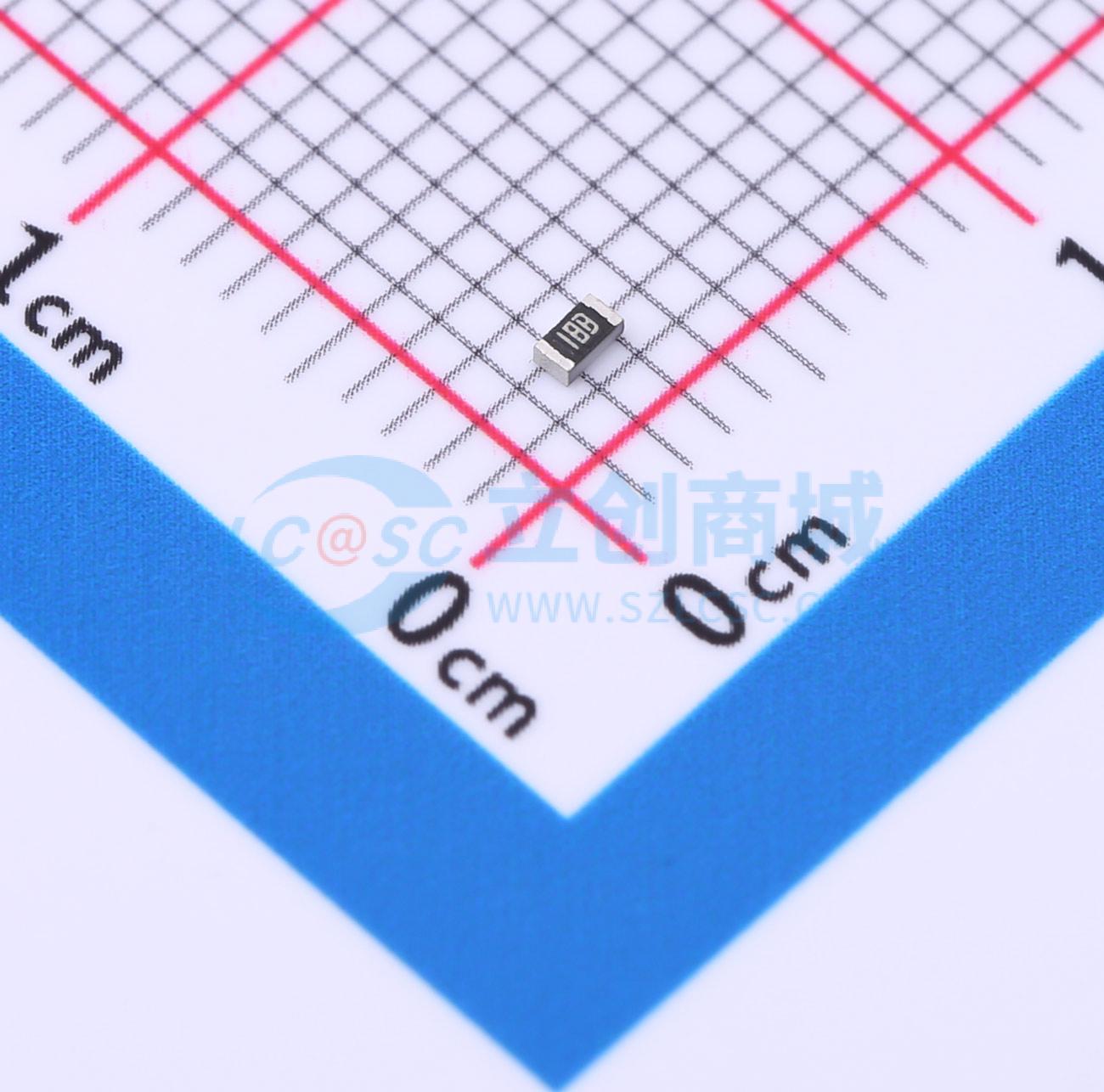 点击查看大图 CRGP0603F1K5实物图
