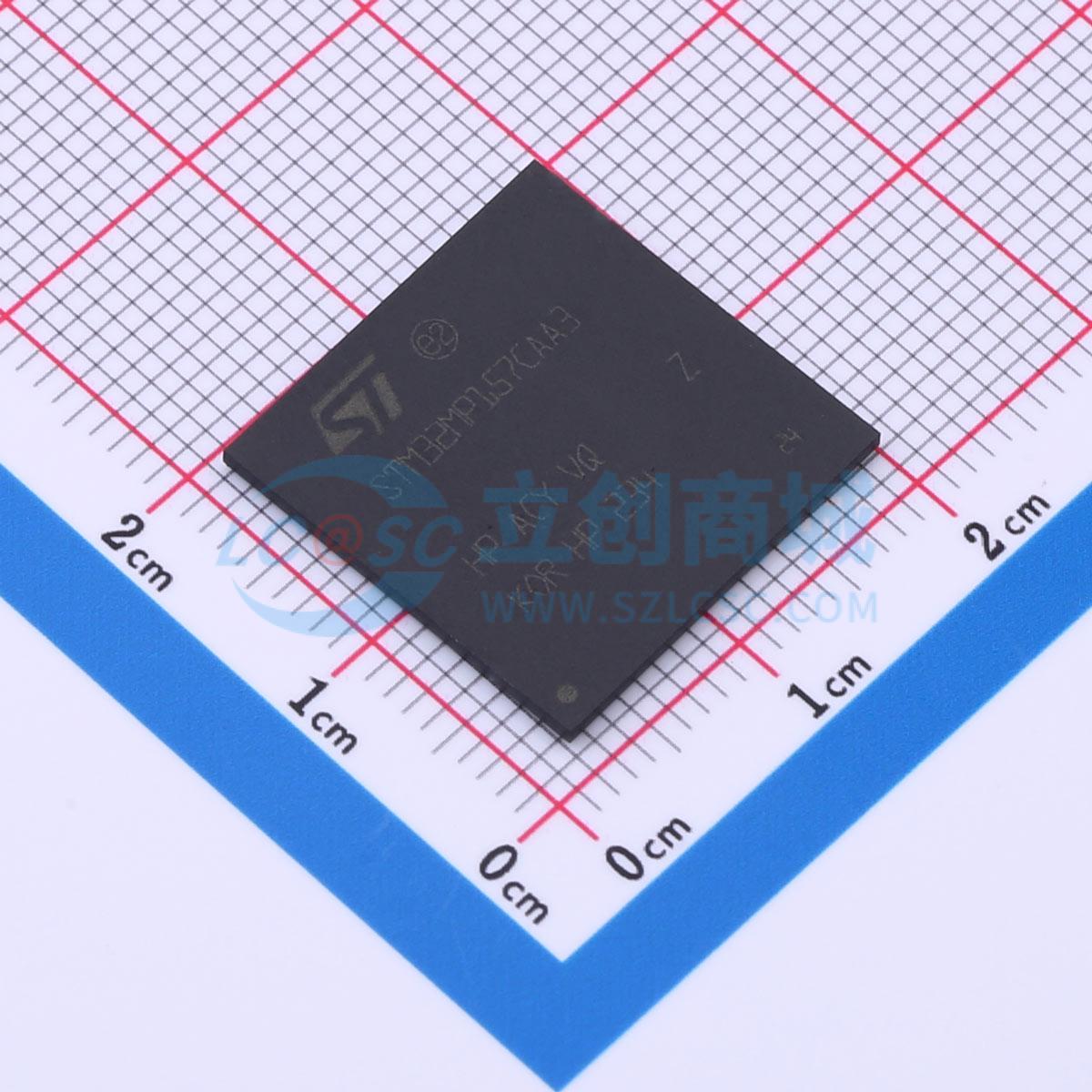 点击查看大图 STM32MP157CAA3实物图