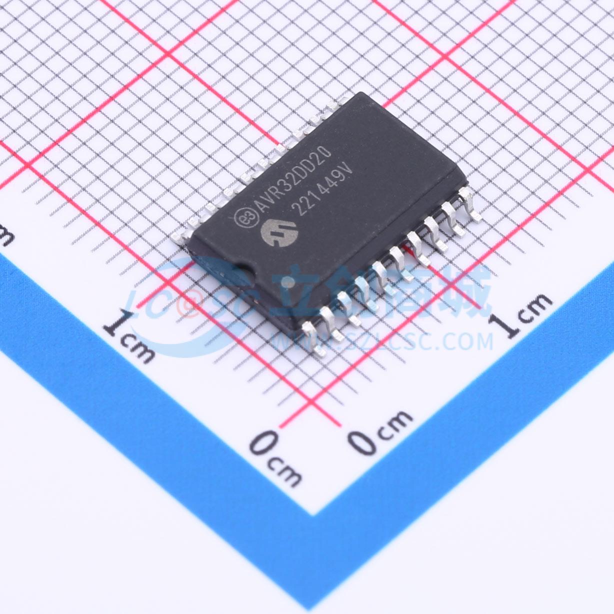 点击查看大图 AVR32DD20-I/SO实物图