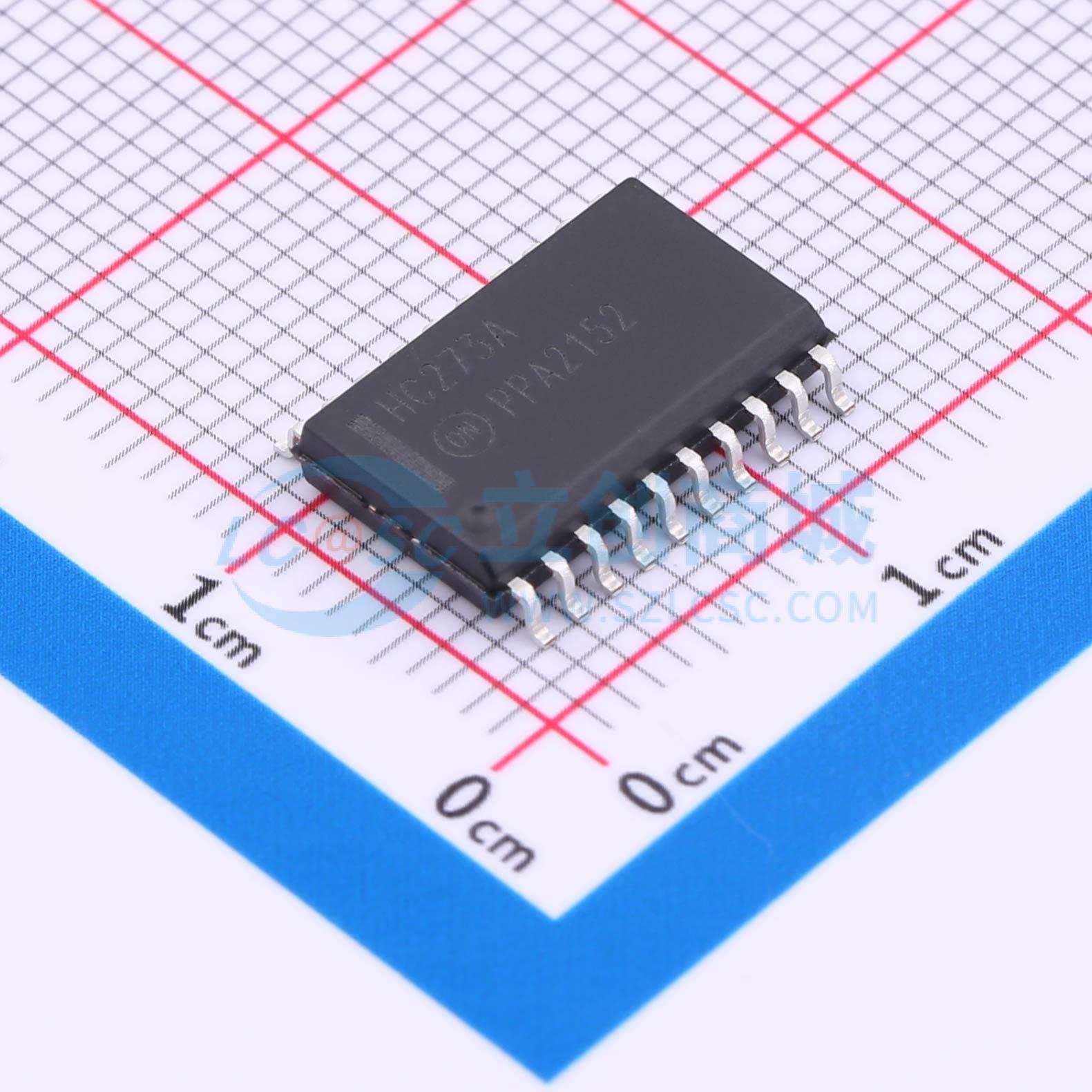 点击查看大图 MM74HC273WMX实物图
