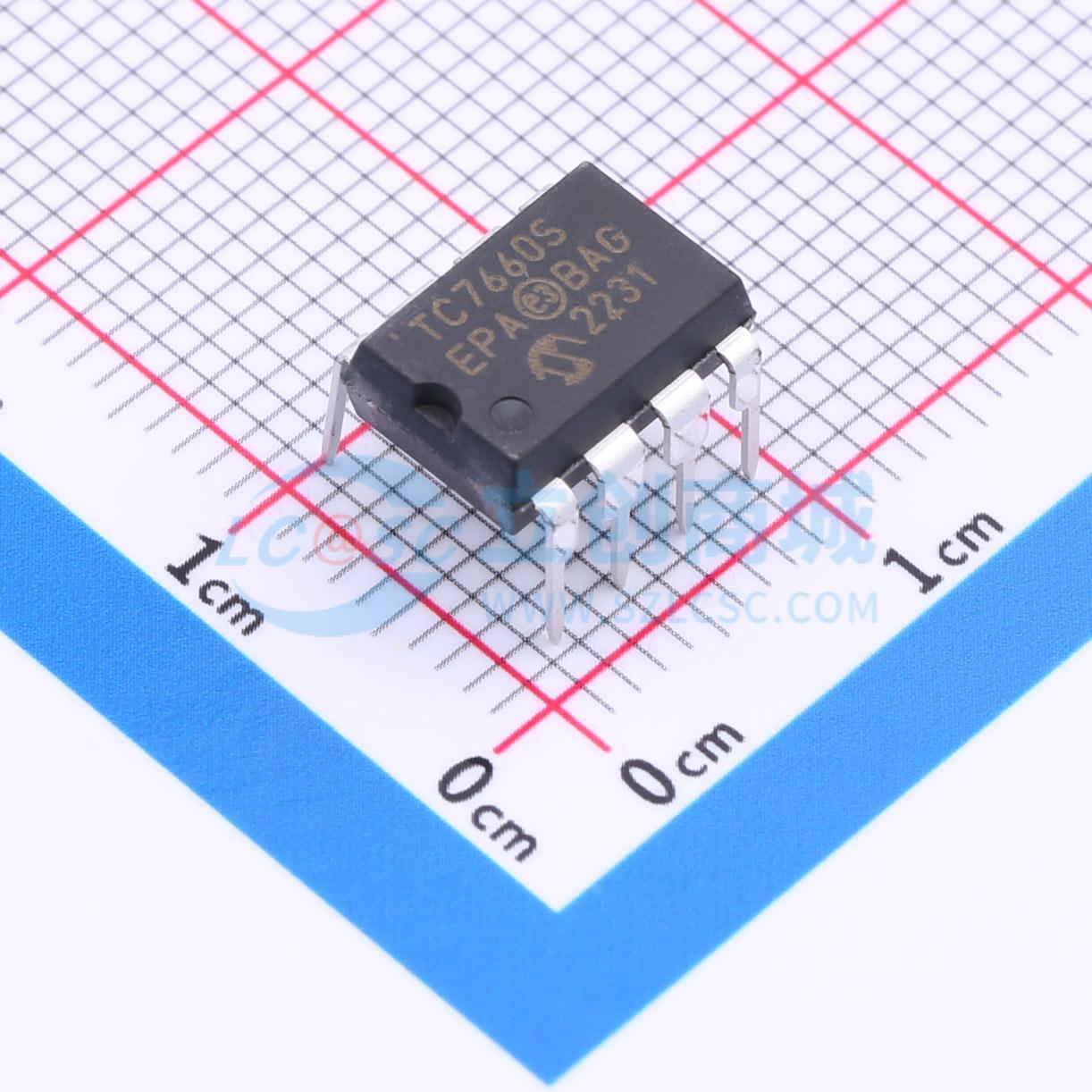 点击查看大图 TC7660SEPA实物图