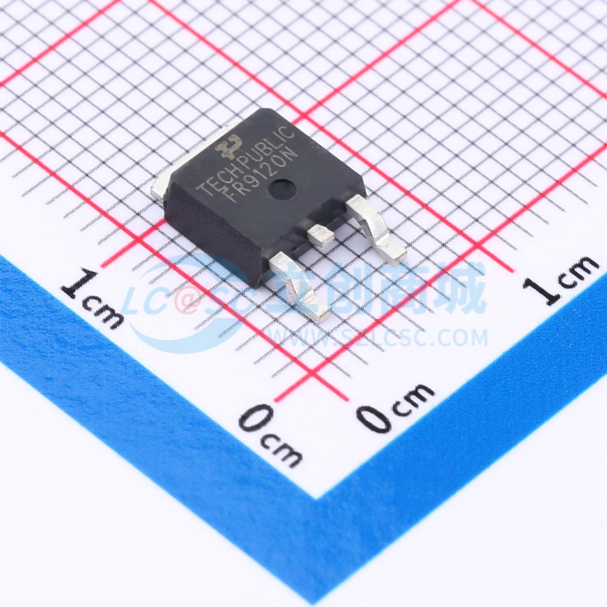 点击查看大图 IRFR9120N实物图