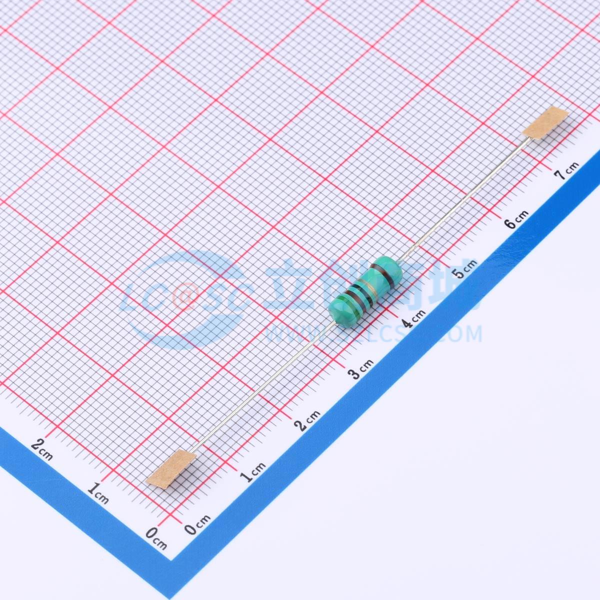点击查看大图 MF2WS-51Ω±1%-6T63实物图