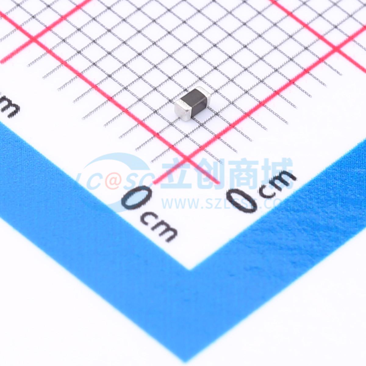 点击查看大图 MLJ1608WR27JT000实物图