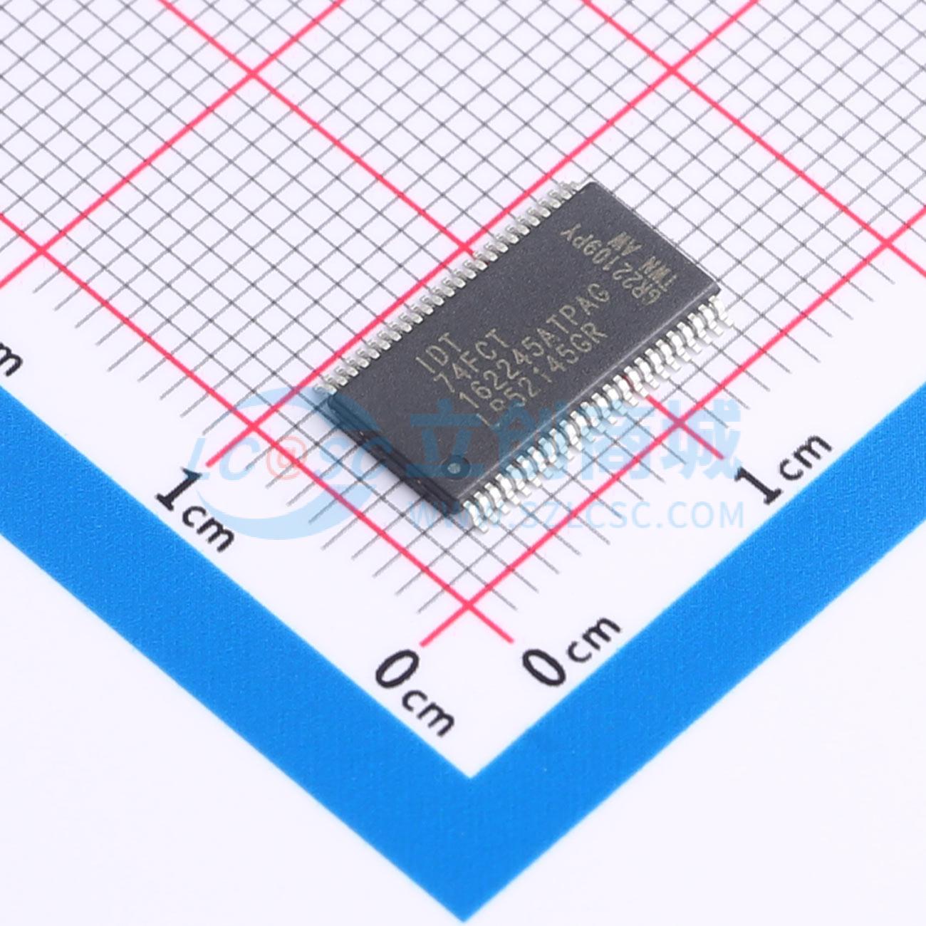 点击查看大图 74FCT162245ATPAG实物图