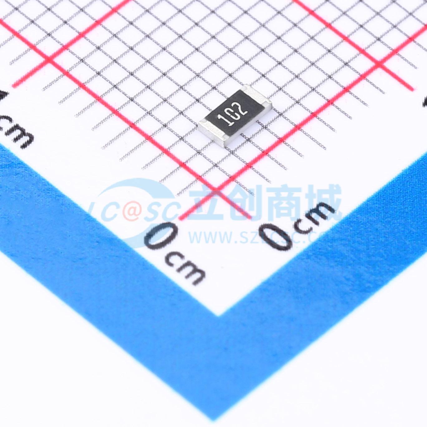 点击查看大图 CRCW12061K00JNEAC实物图