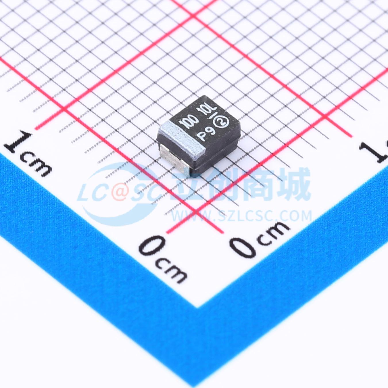 点击查看大图 TR3B107M010C1400实物图