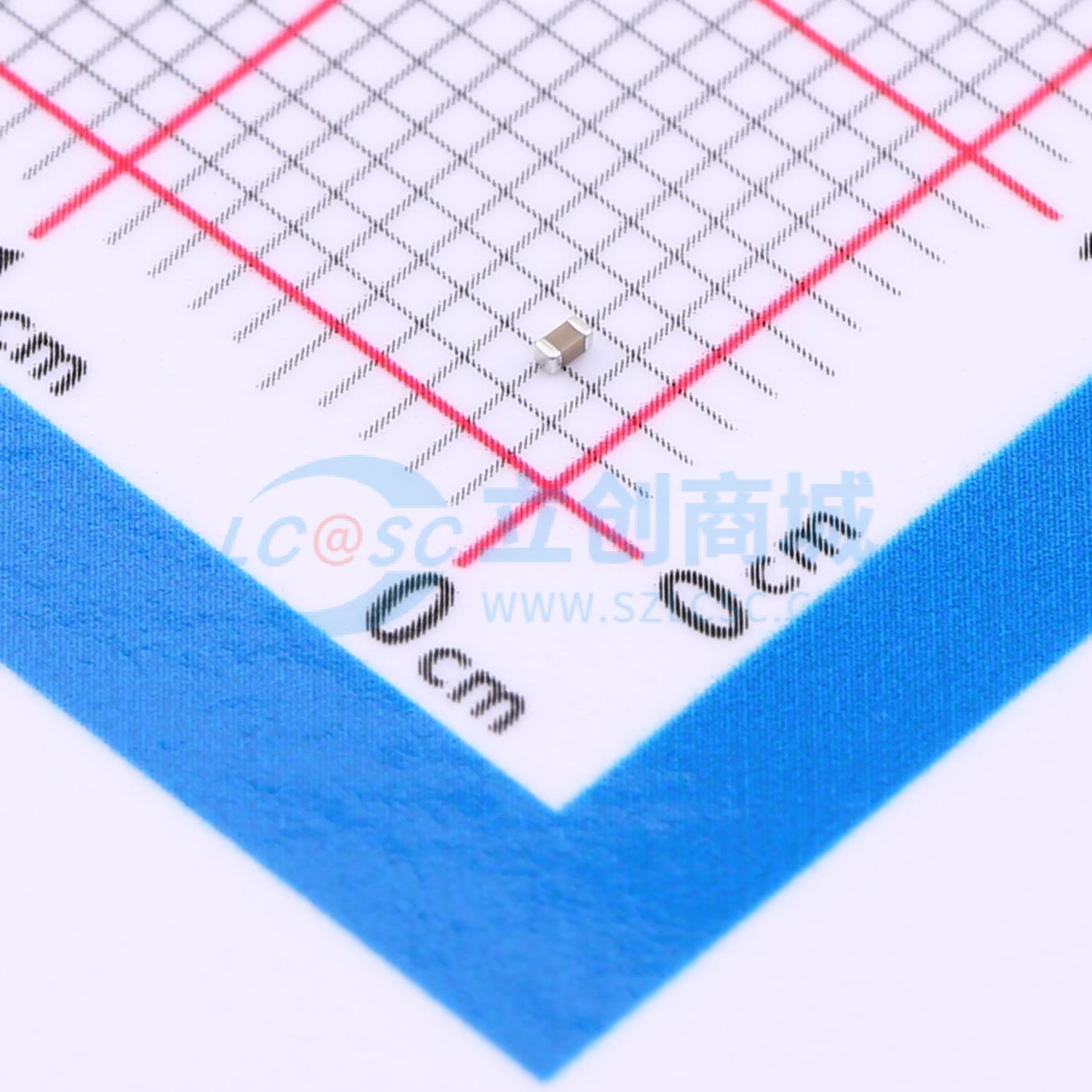 点击查看大图 GRM155R71H102KA01J实物图