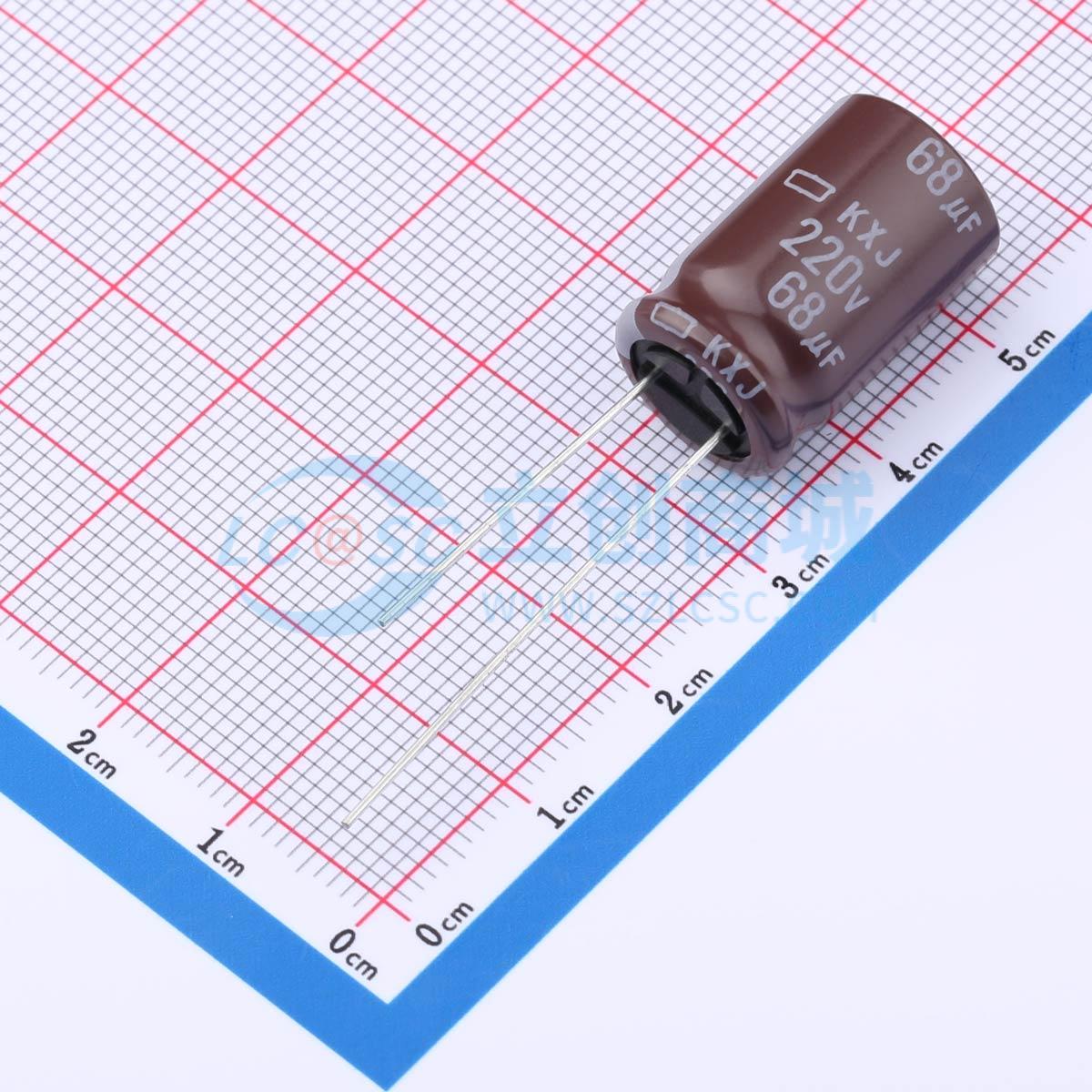 EKXJ221ELL680MK20S实物图