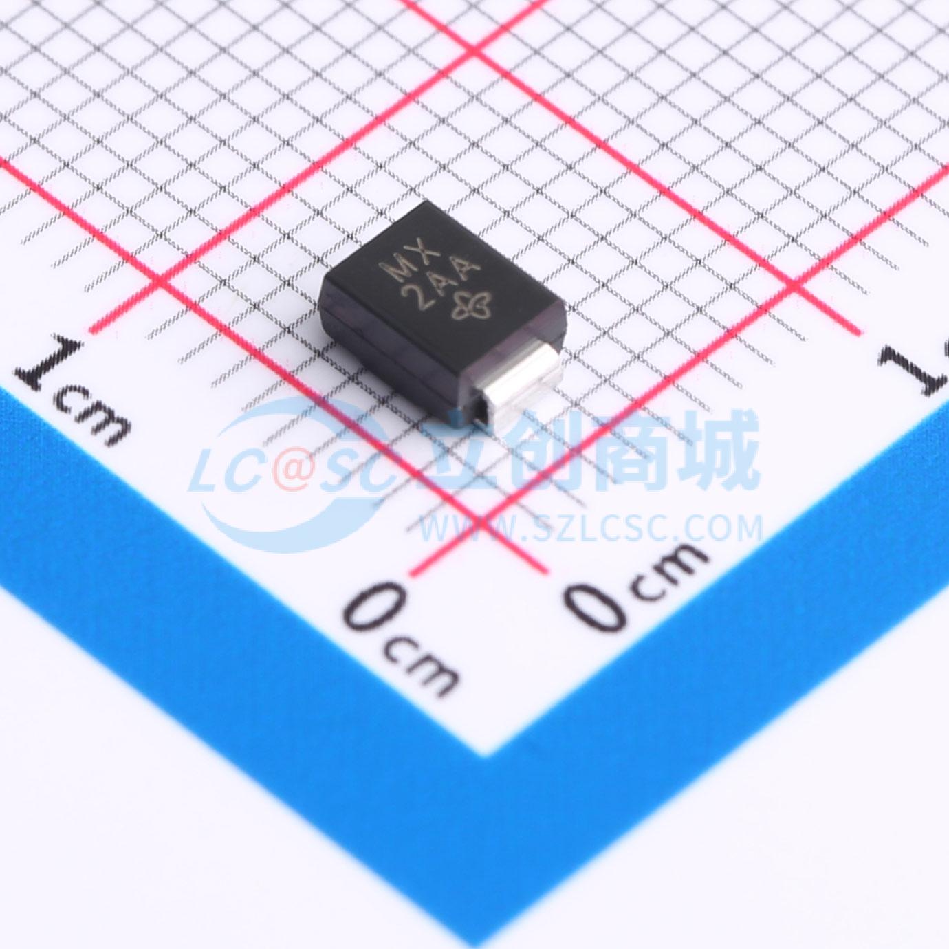 点击查看大图 SMBJ48CA-E3/52实物图