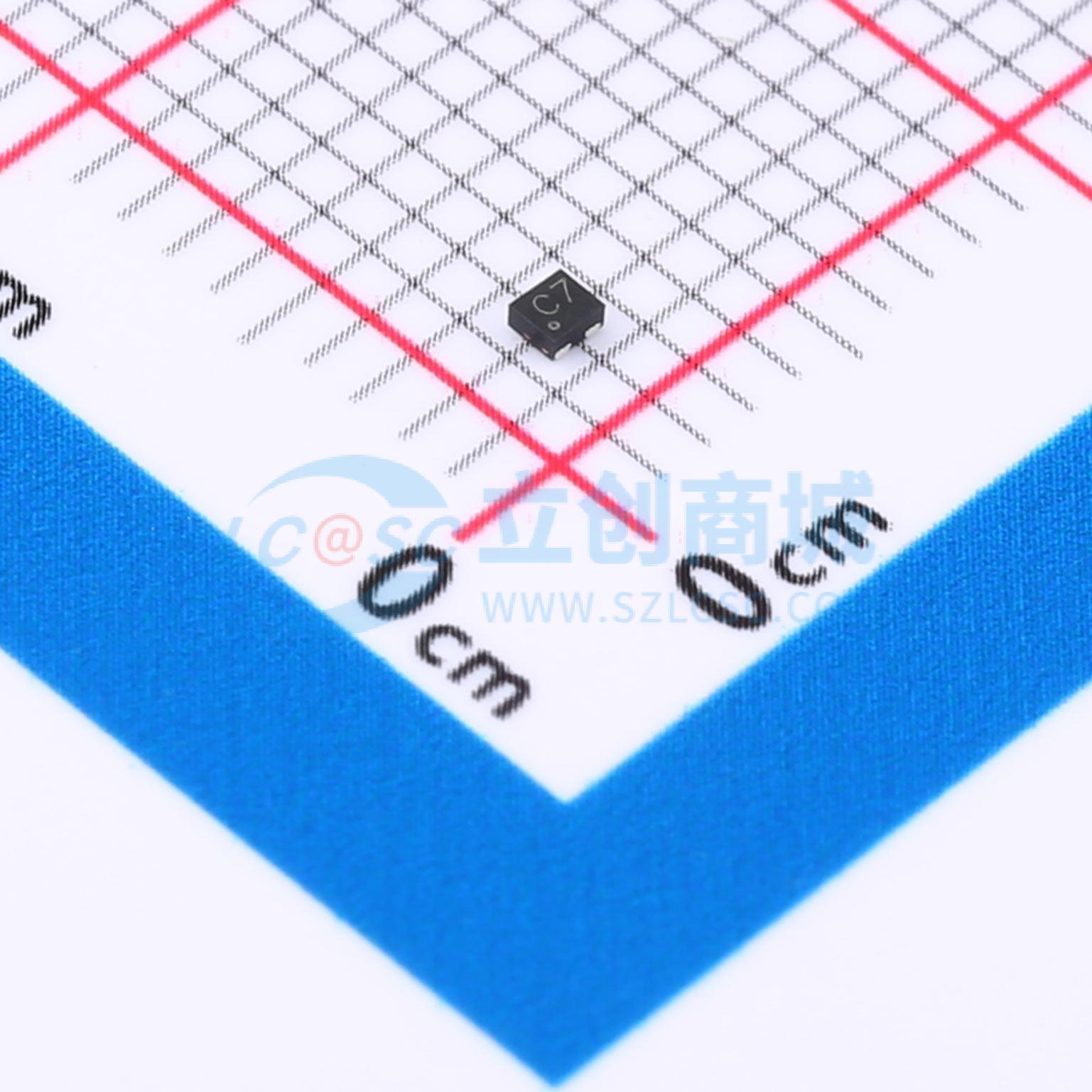 点击查看大图 2N7002KQBZ实物图