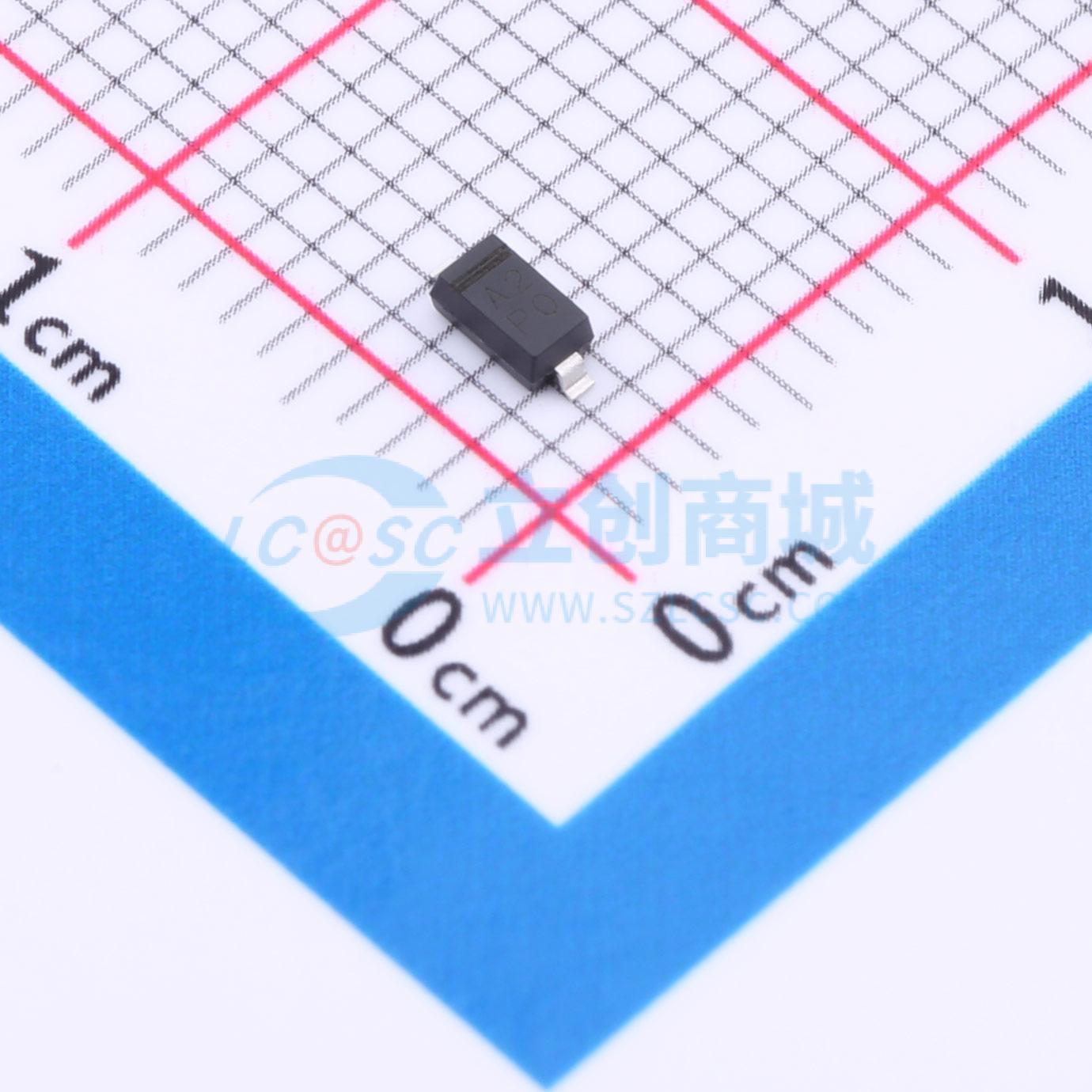 点击查看大图 1N4148W-HE3-18实物图