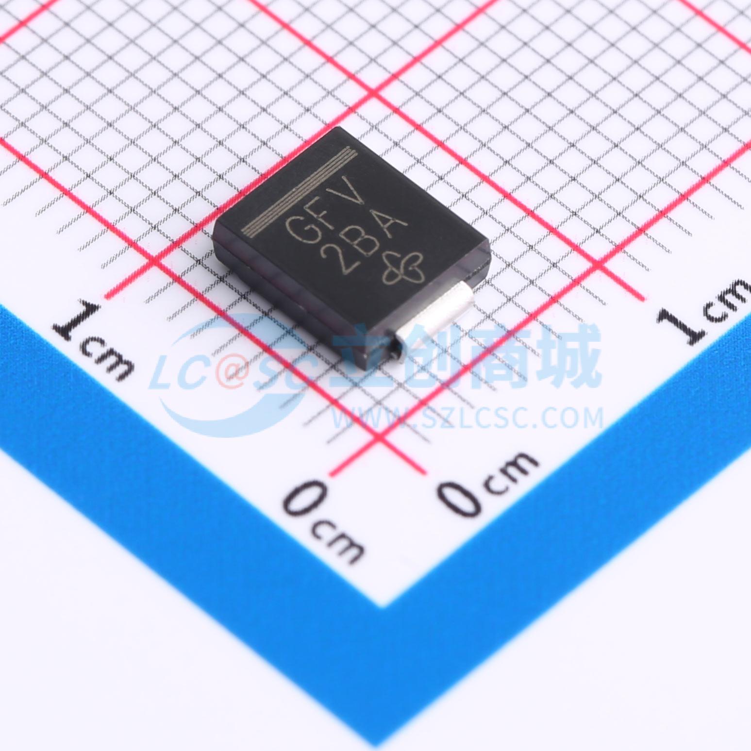 点击查看大图 SMCJ45A-E3/57T实物图