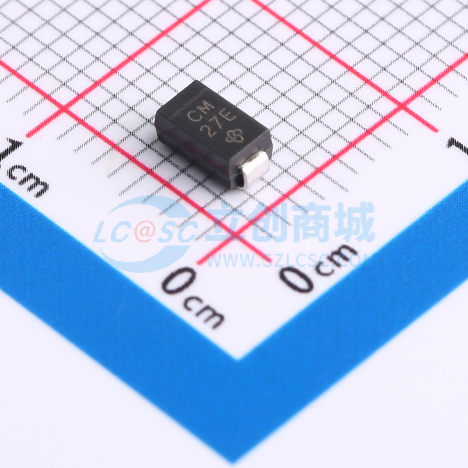 点击查看大图 SMAJ33A-E3/5A实物图