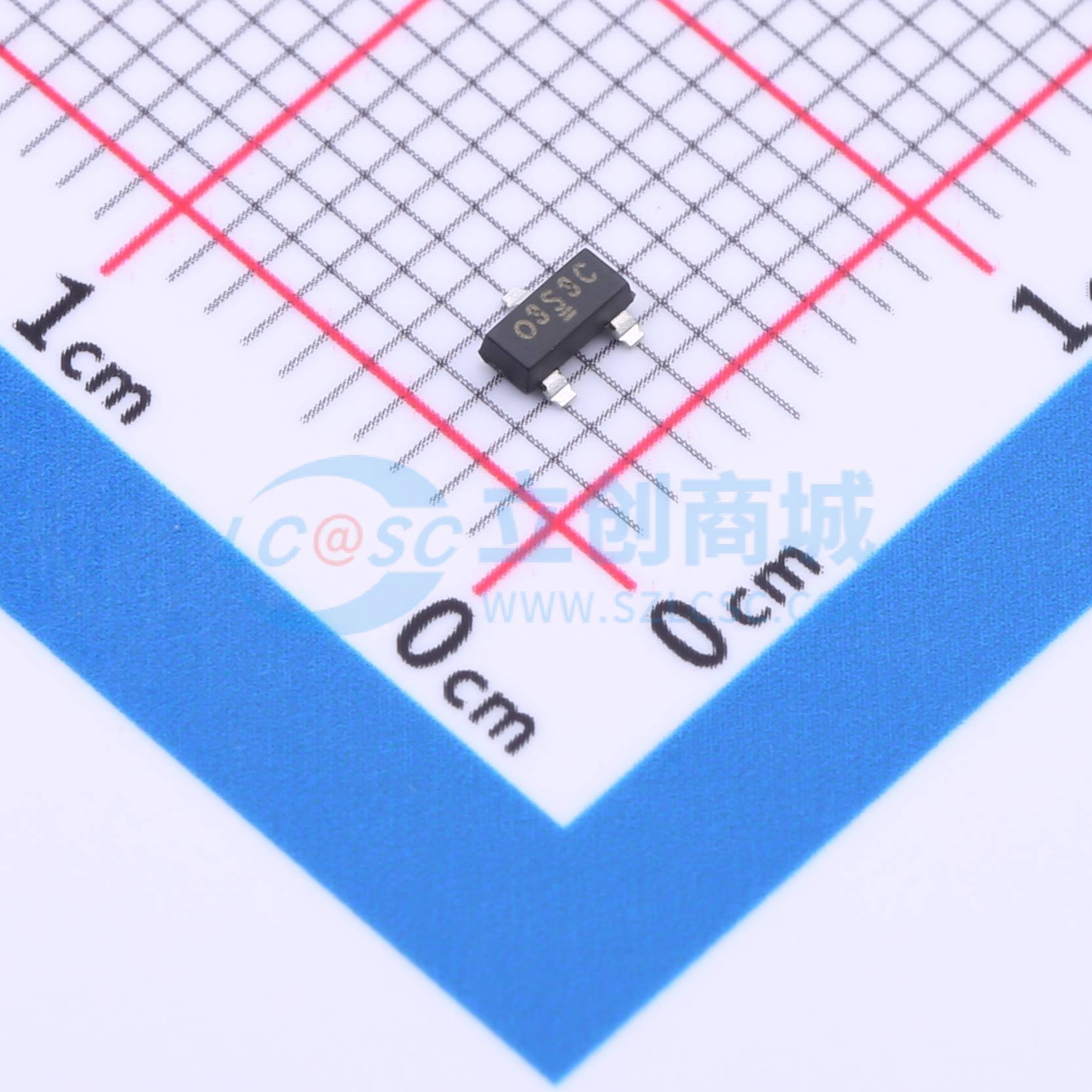 点击查看大图 SI2333CDS-T1-GE3实物图