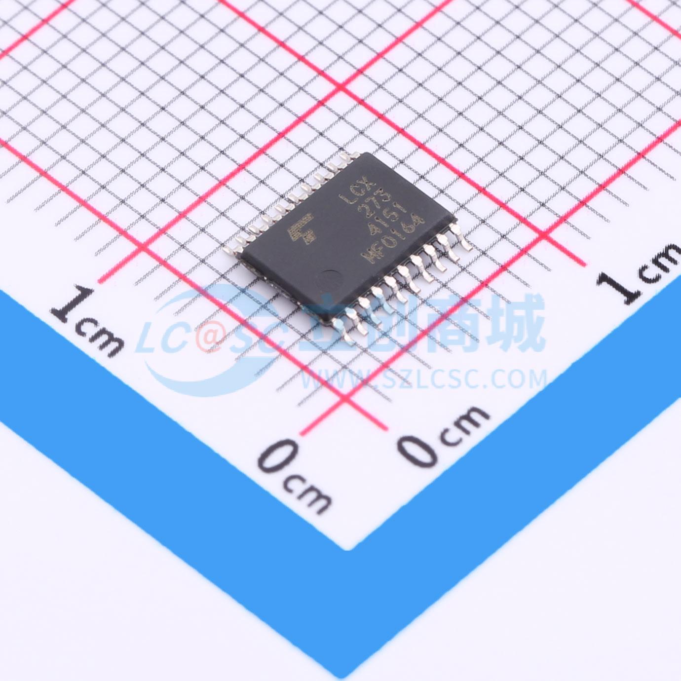 点击查看大图 74LCX273FT实物图