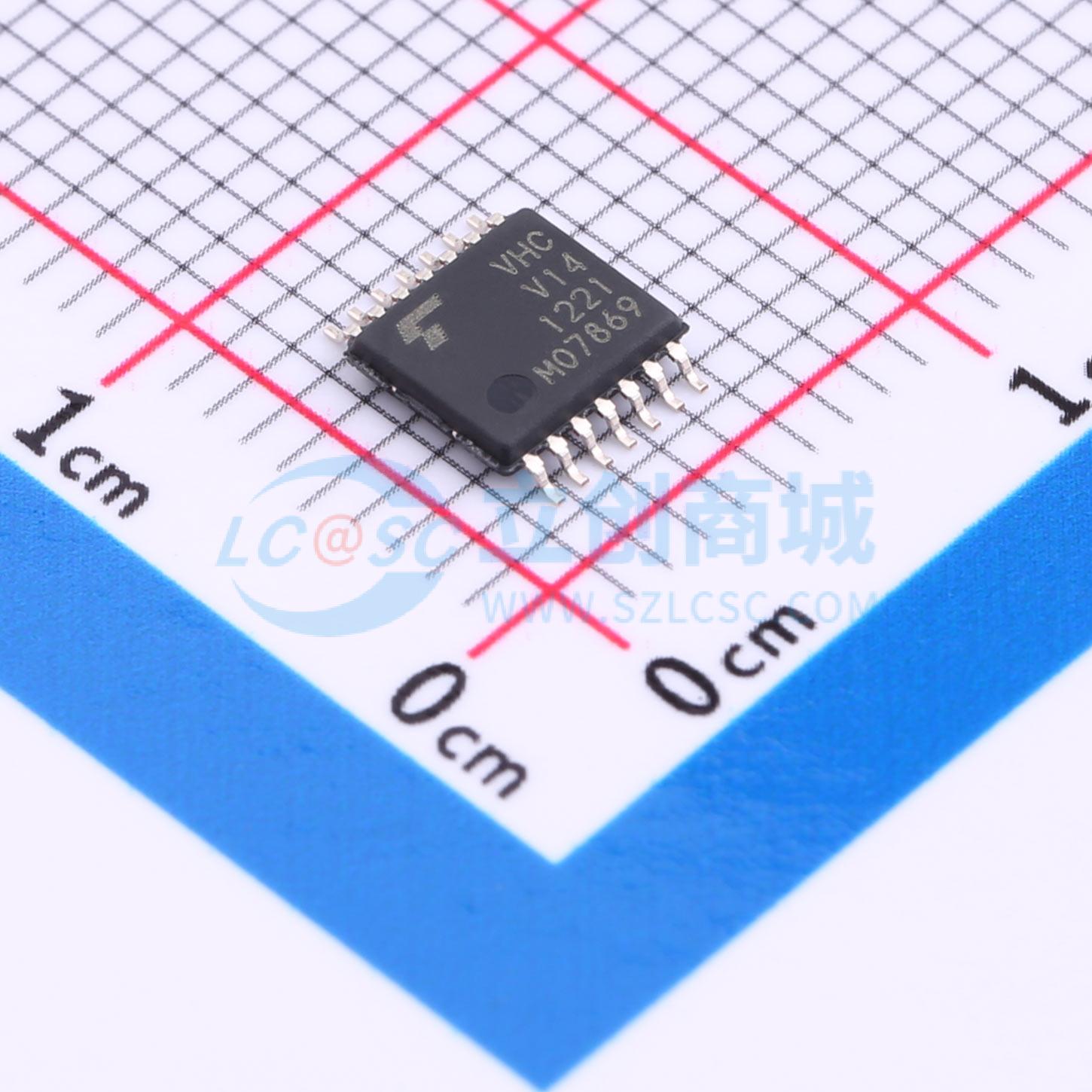 点击查看大图 74VHCV14FT实物图