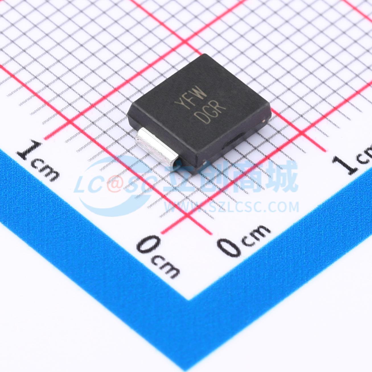 点击查看大图 SMDJ75CA实物图