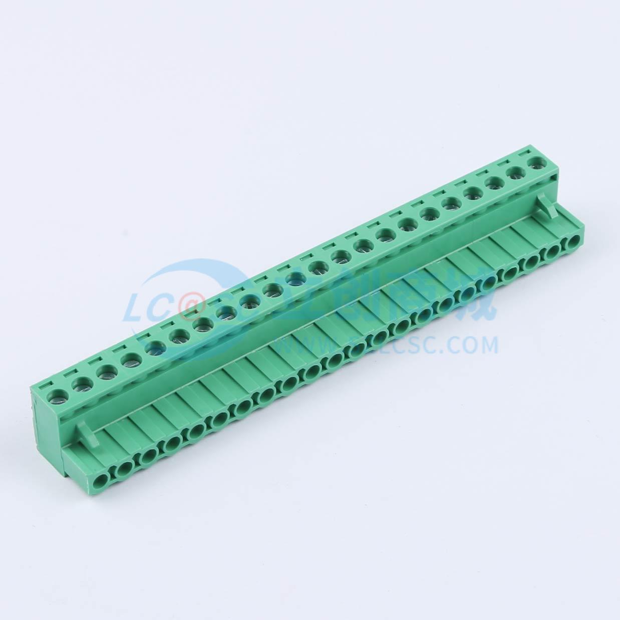 点击查看大图 MX2EDGK-5.08-22P-GN01-Cu-Y-A实物图