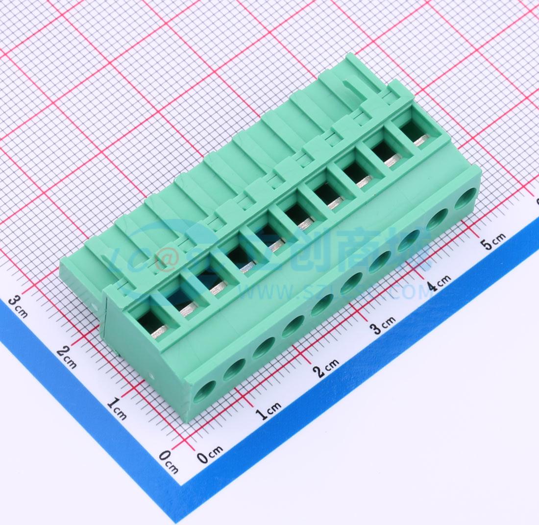点击查看大图 MX2EDGKA-5.08-10P-GN01-Cu-Y-A实物图