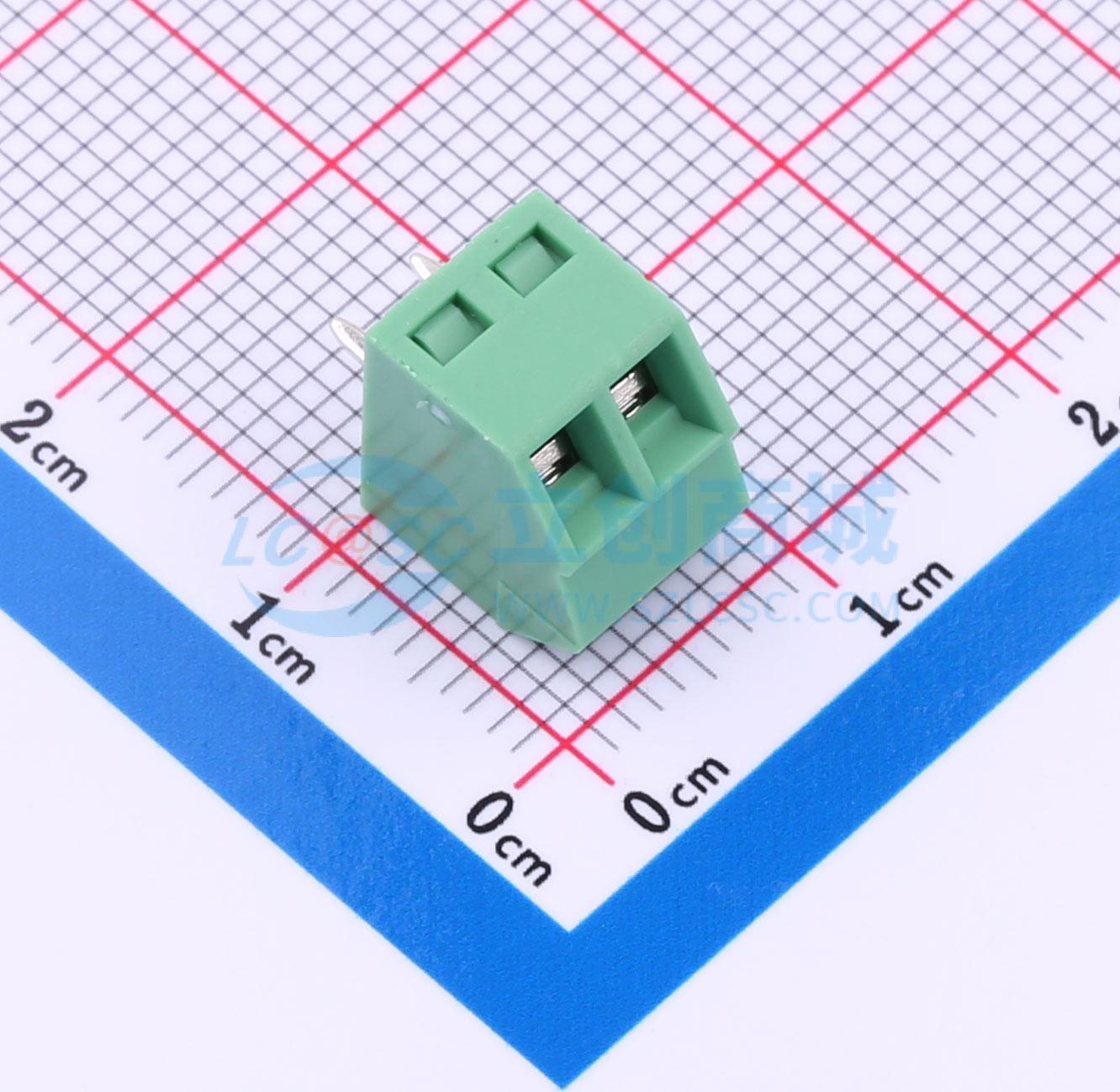 点击查看大图 MX127S-3.5-02P-GN01-Cu-Y-A实物图