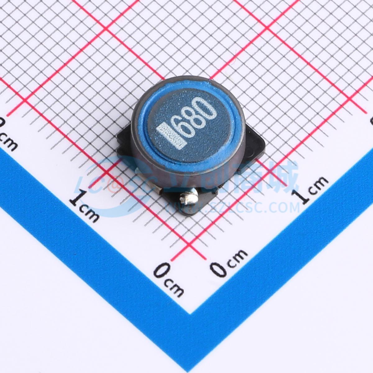 点击查看大图 SLF10145T-680M1R2-H实物图