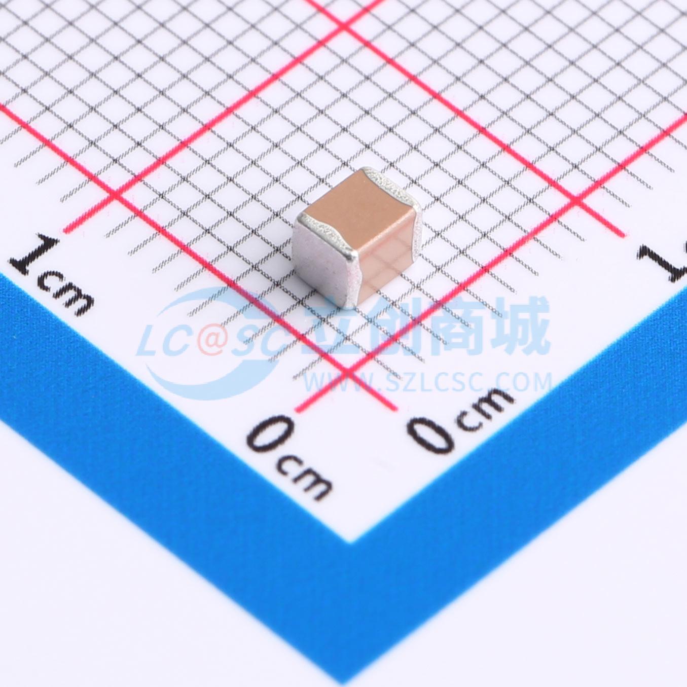 点击查看大图 CGA6P1X8R1E106K250AC实物图