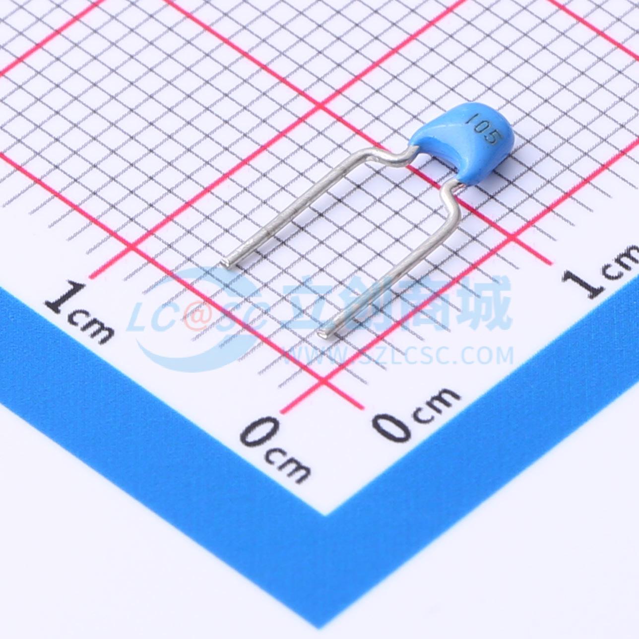 点击查看大图 FG28X5R1H105KRT00实物图