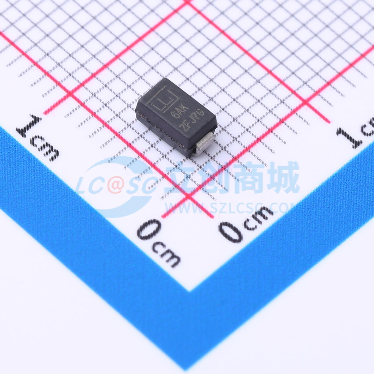 点击查看大图 SMA6J6.5A实物图