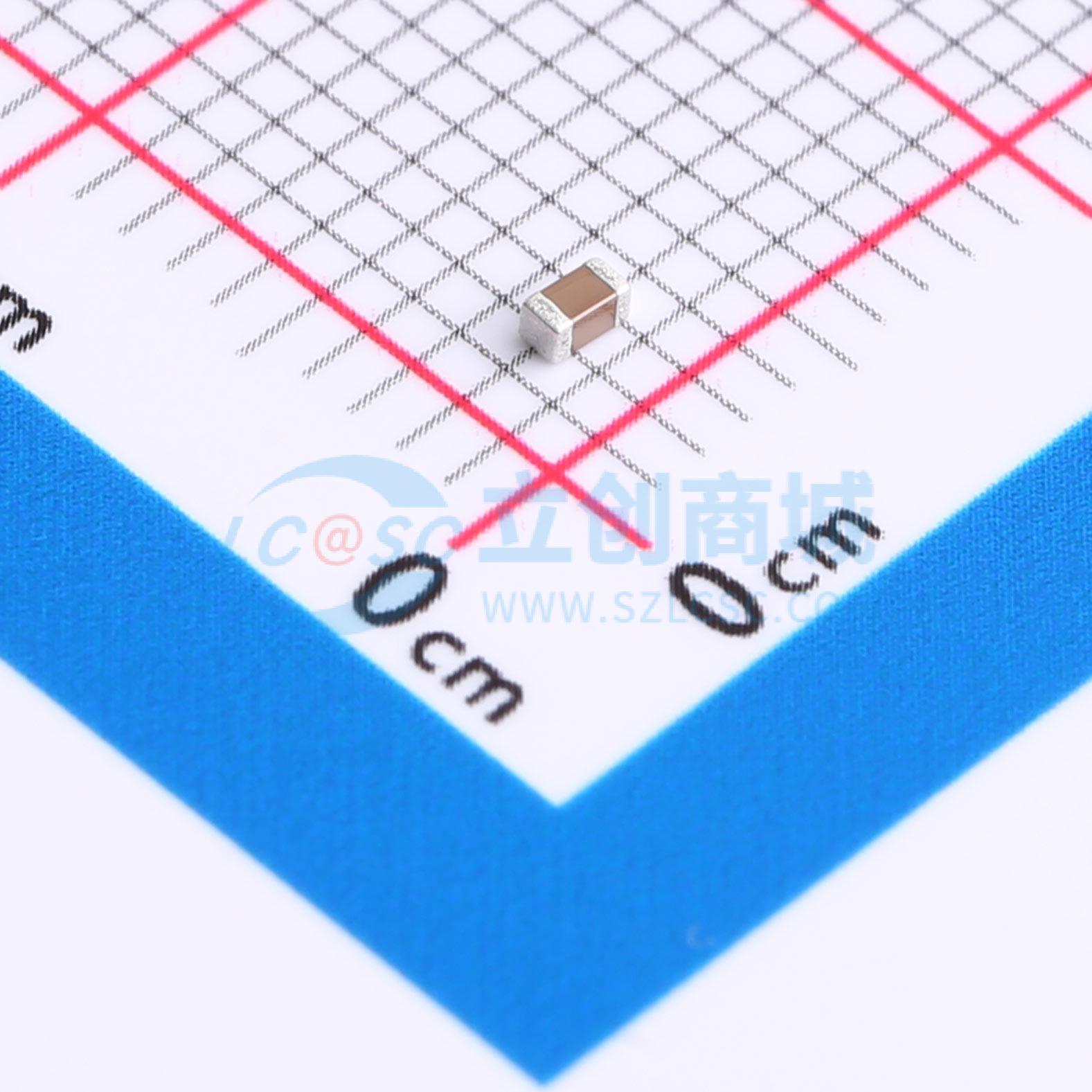 C1608X6S1H105K080AC实物图