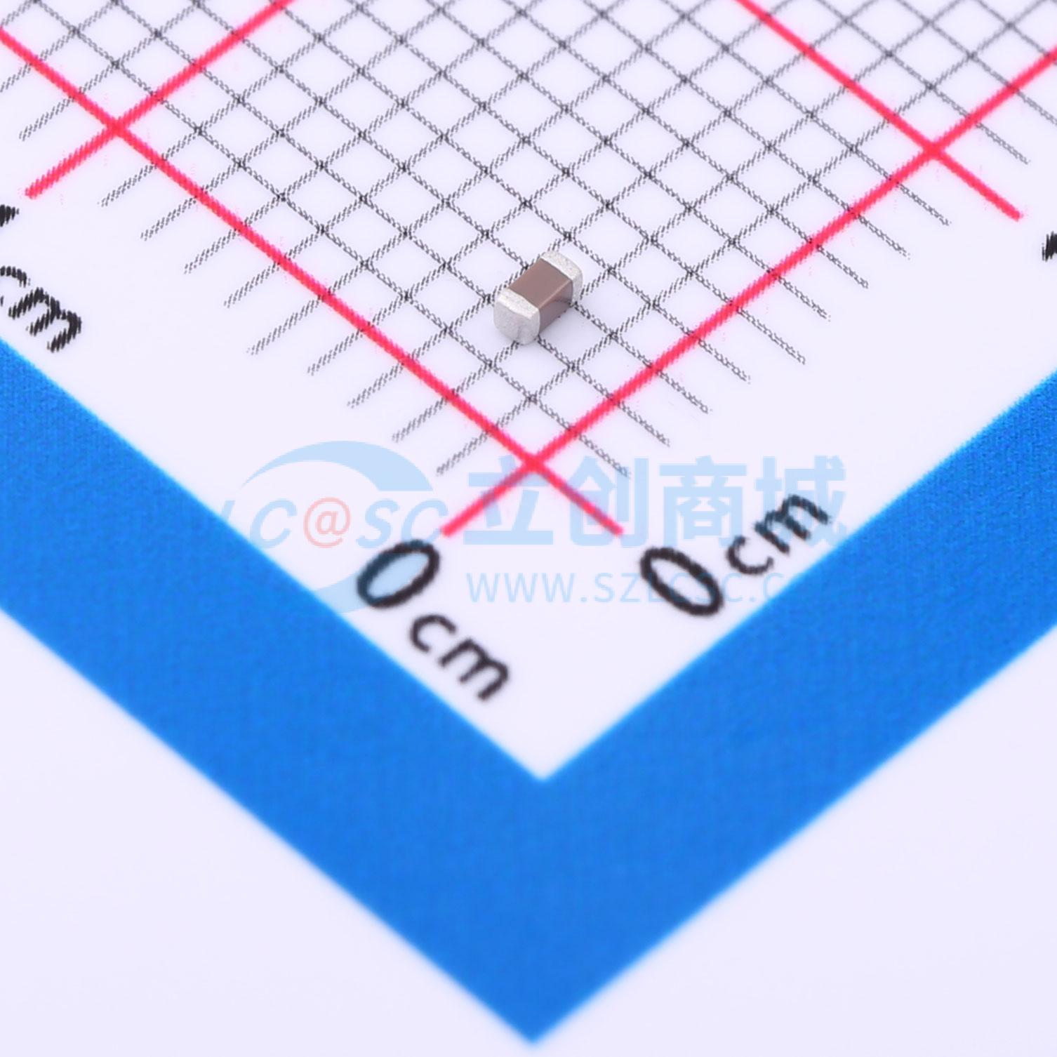 点击查看大图 C1608X5R1E474K080AC实物图