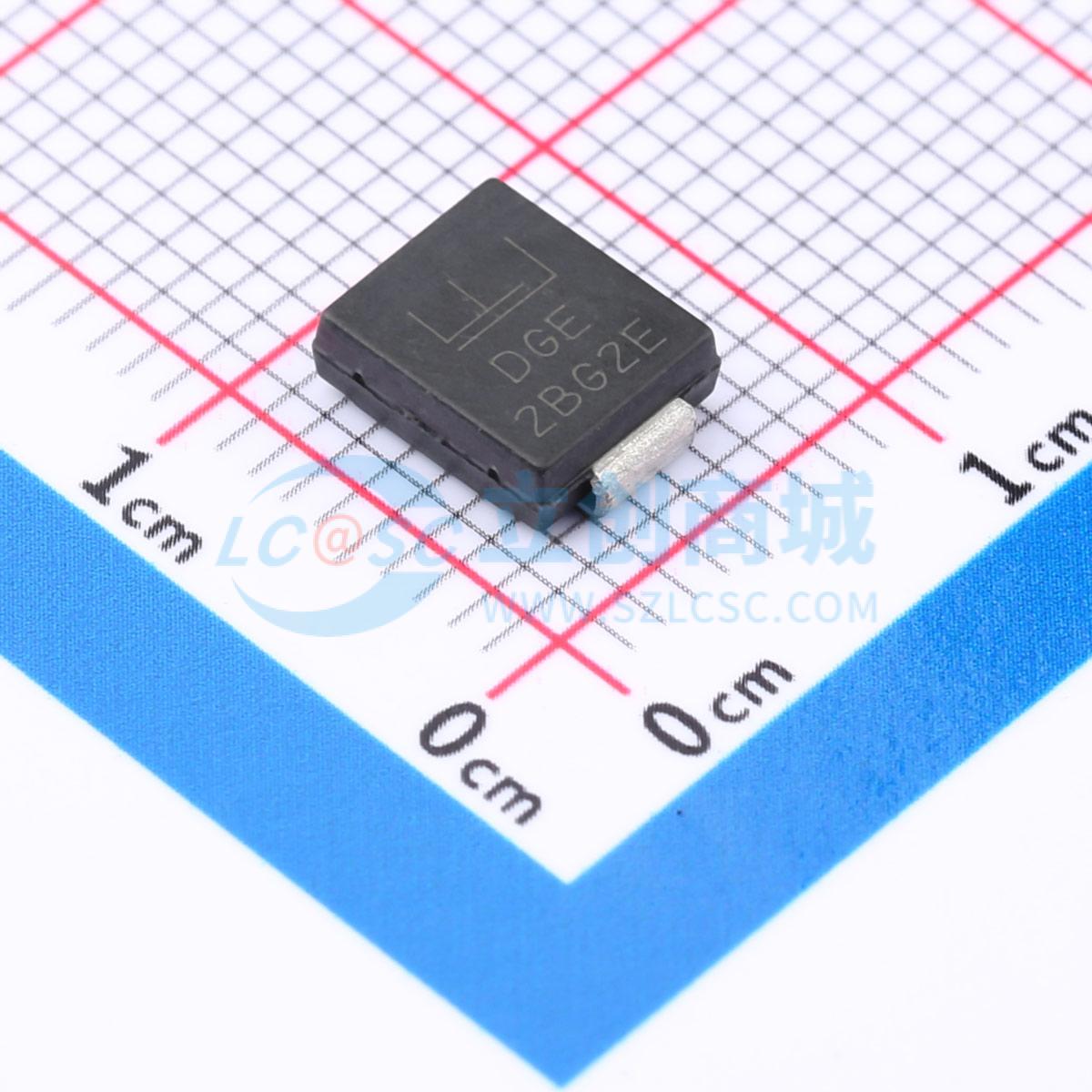 点击查看大图 SMDJ54CA实物图