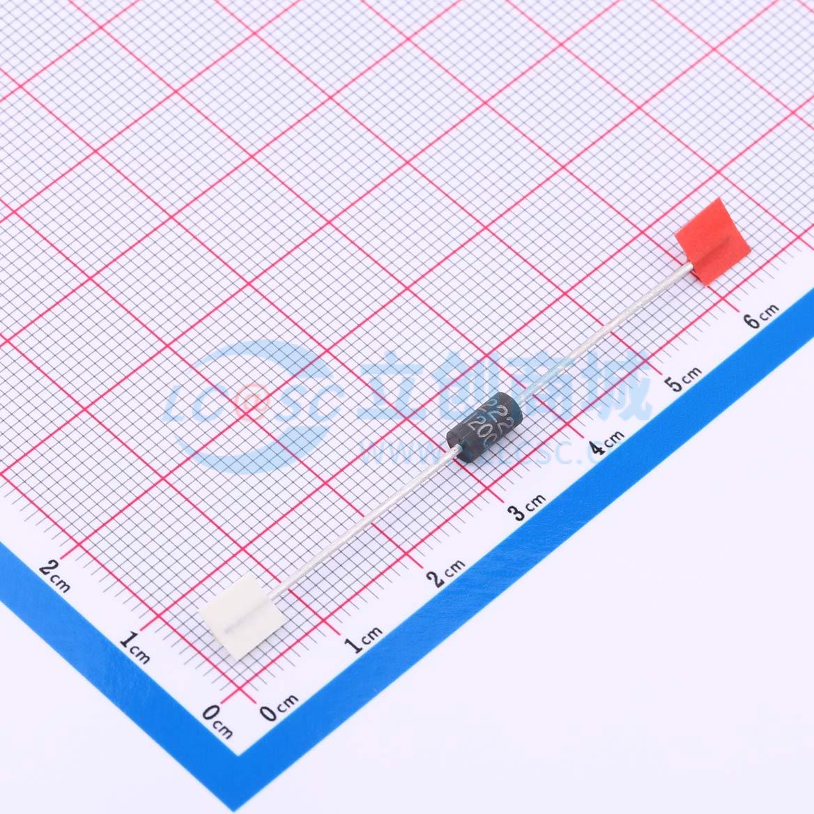 点击查看大图 P6KE120CA实物图