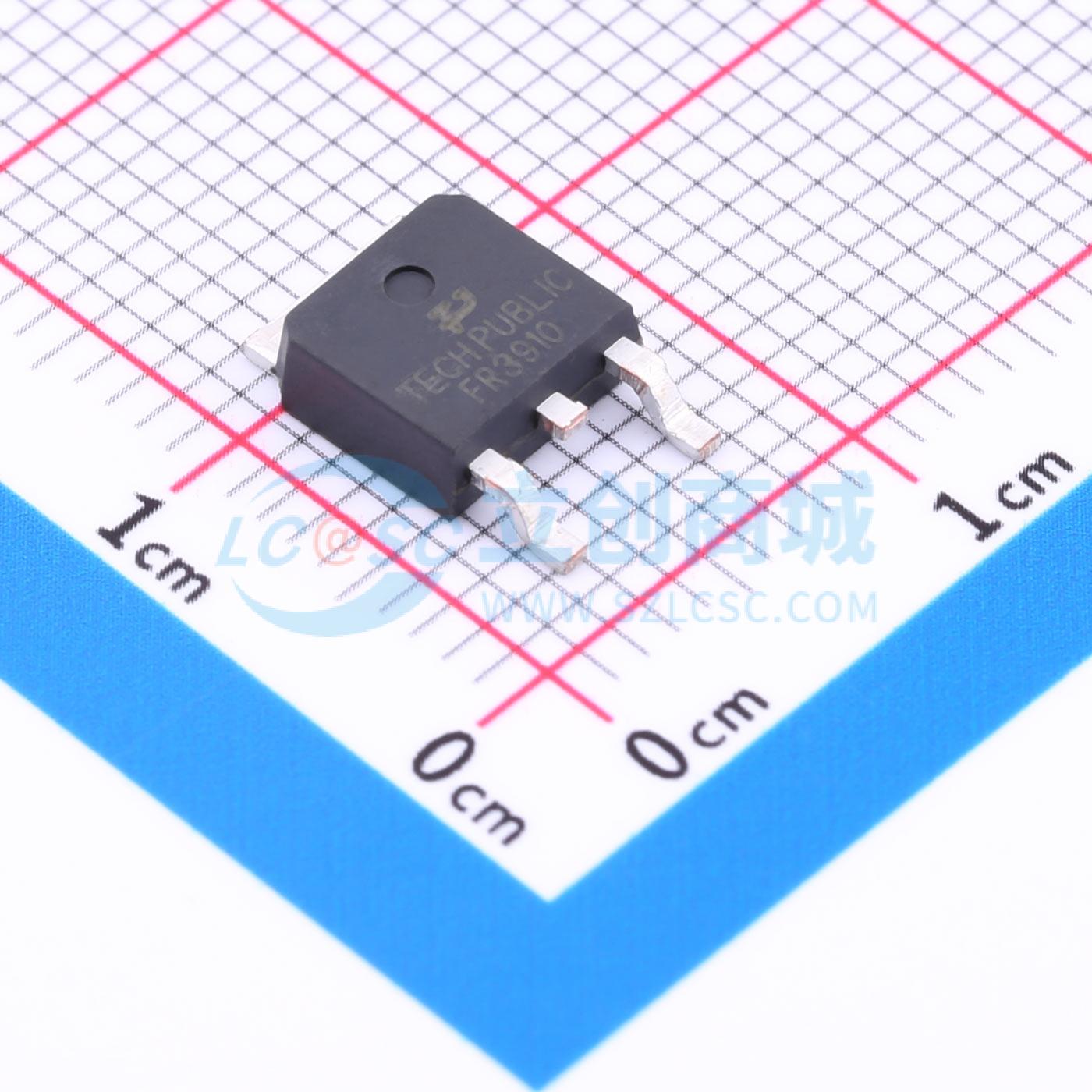 点击查看大图 IRFR3910实物图