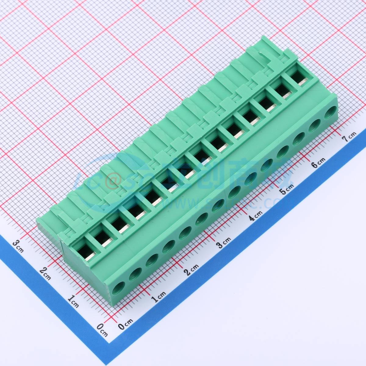 点击查看大图 MX2EDGKA-5.08-14P-GN01-Cu-Y-A实物图