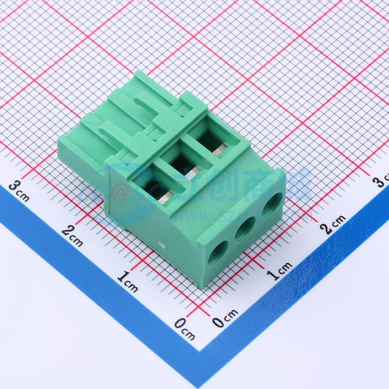点击查看大图 MX2EDGKA-5.08-03P-GN01-Cu-Y-A实物图