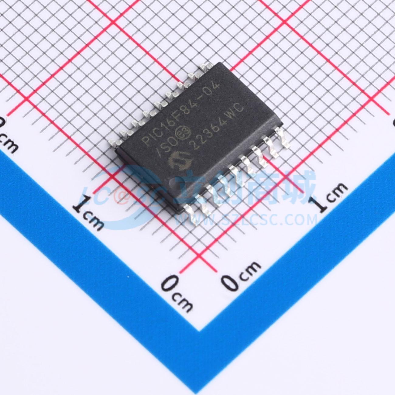 点击查看大图 PIC16F84-04/SO实物图