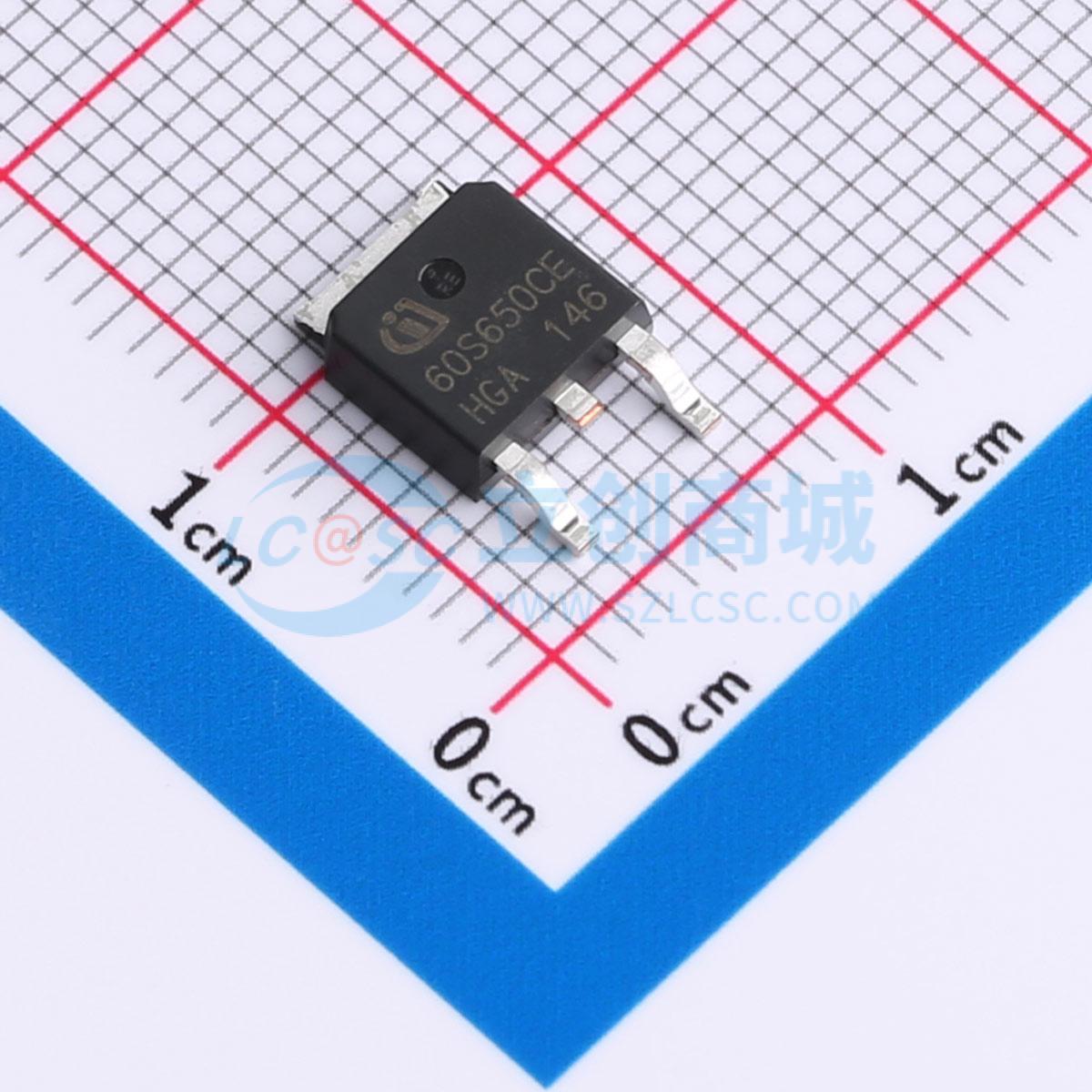 点击查看大图 IPD60R650CE实物图