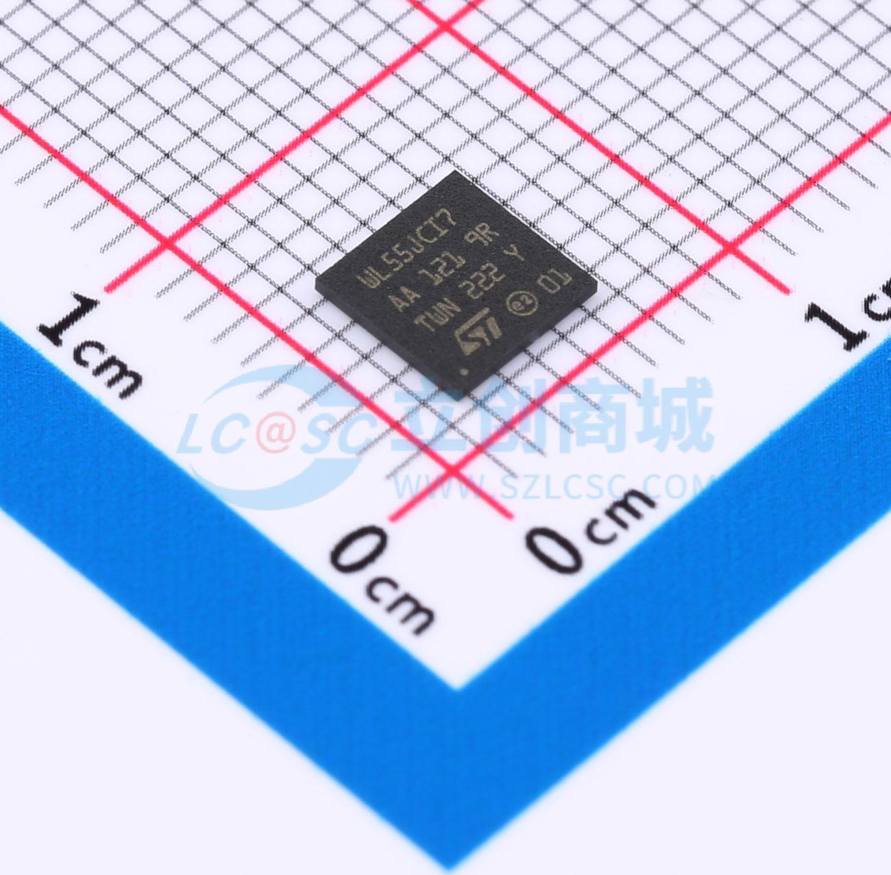 STM32WL55JCI7实物图