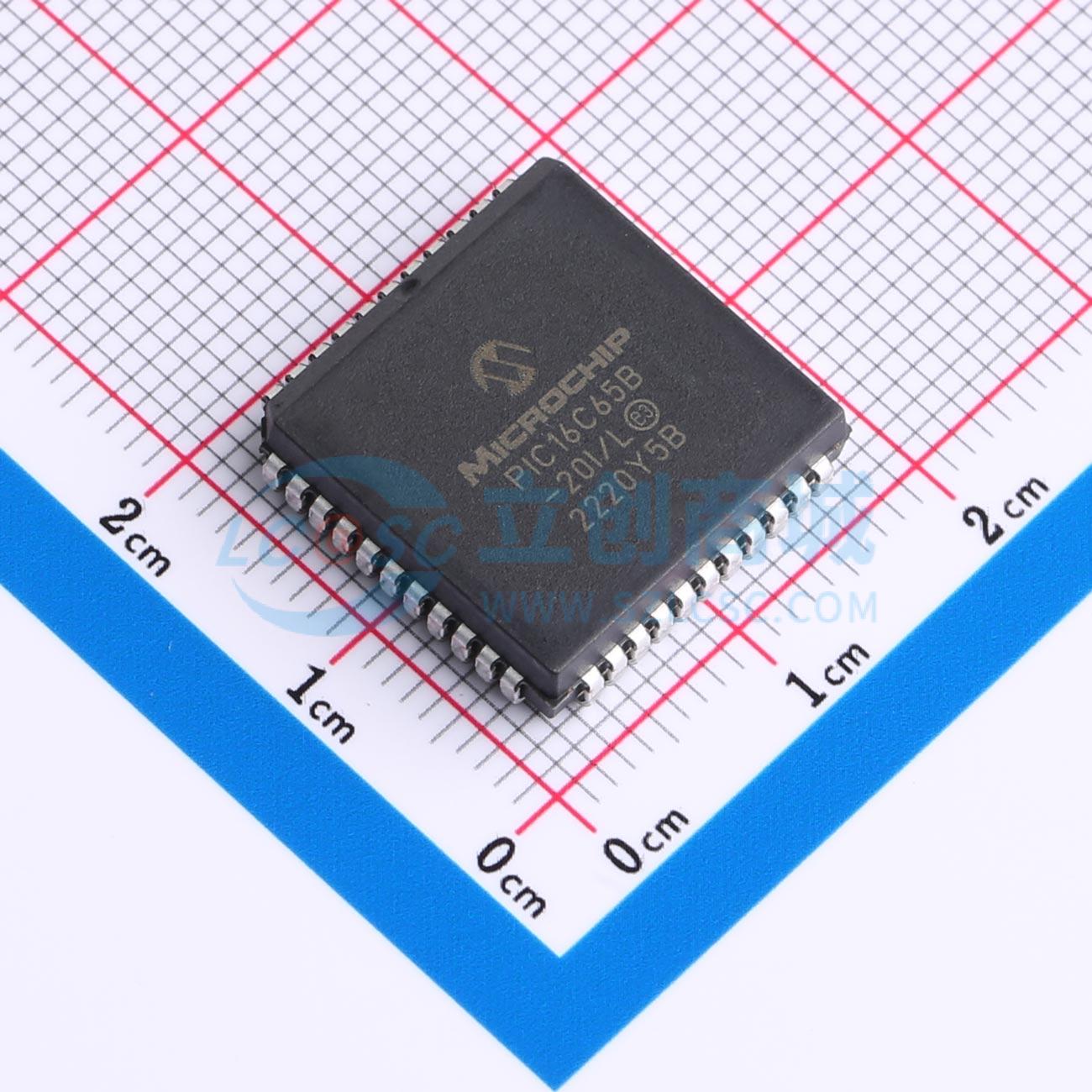 点击查看大图 PIC16C65B-20I/L实物图