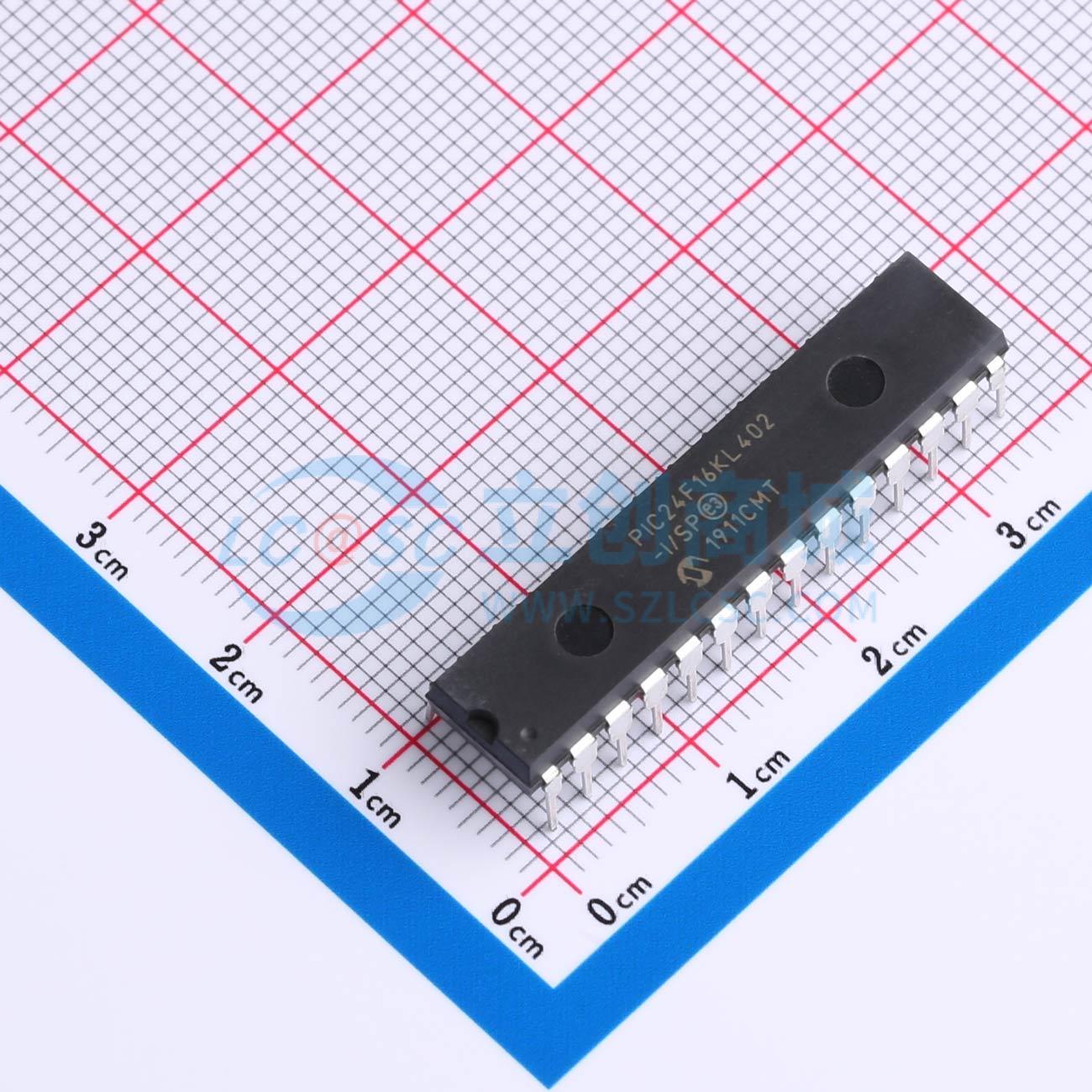 点击查看大图 PIC24F16KL402-I/SP实物图