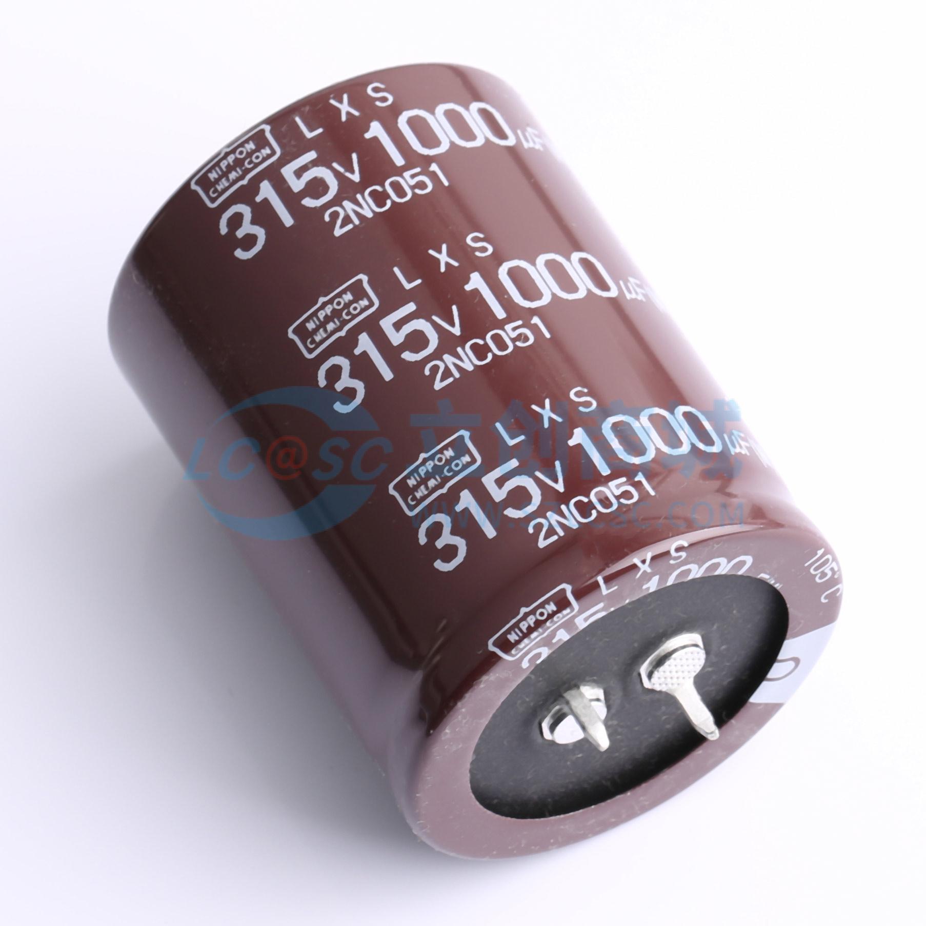 点击查看大图 ELXS3B1VSN102MA45S实物图