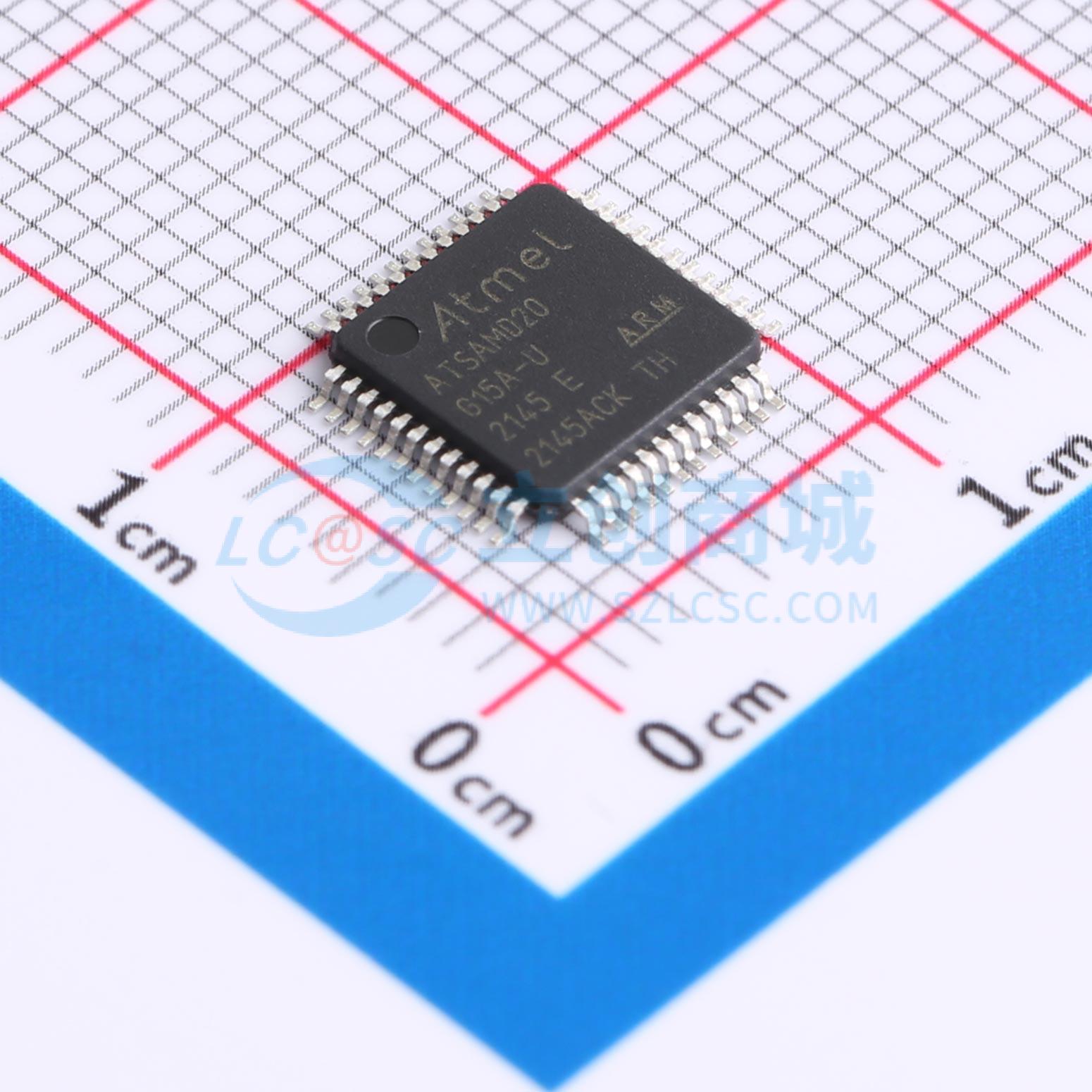 点击查看大图 ATSAMD20G15A-AU实物图